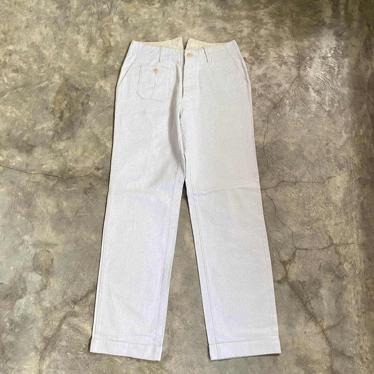 Armor-Lux Armor Lux Kapital Style Buckle Back Cell Pocket Pants Size US 31 - 1 Thumbnail