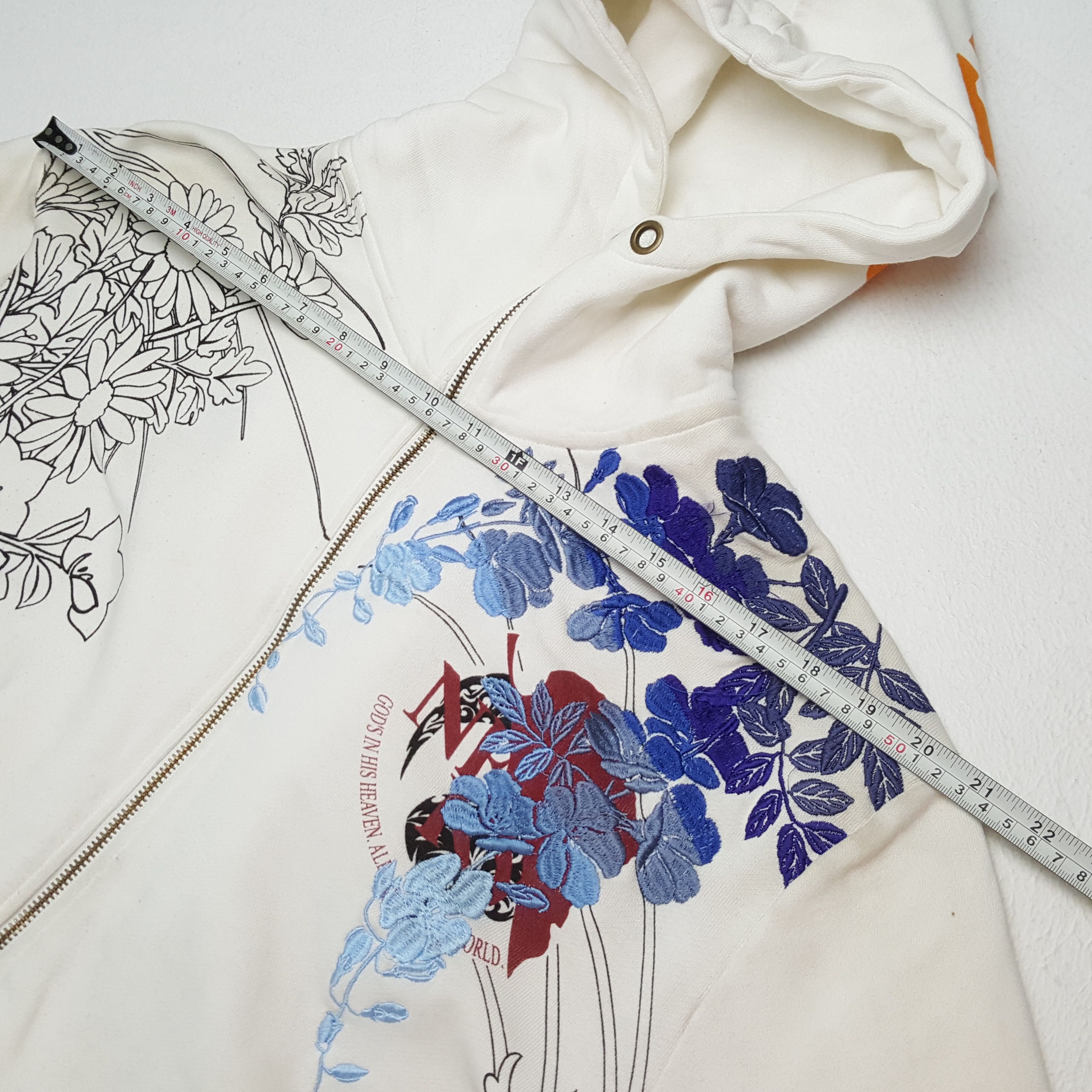 Anime × Vintage Neon Genesis EVAGELION Japanese Anime Zipper Hoodies Size US L / EU 52-54 / 3 - 5 Thumbnail