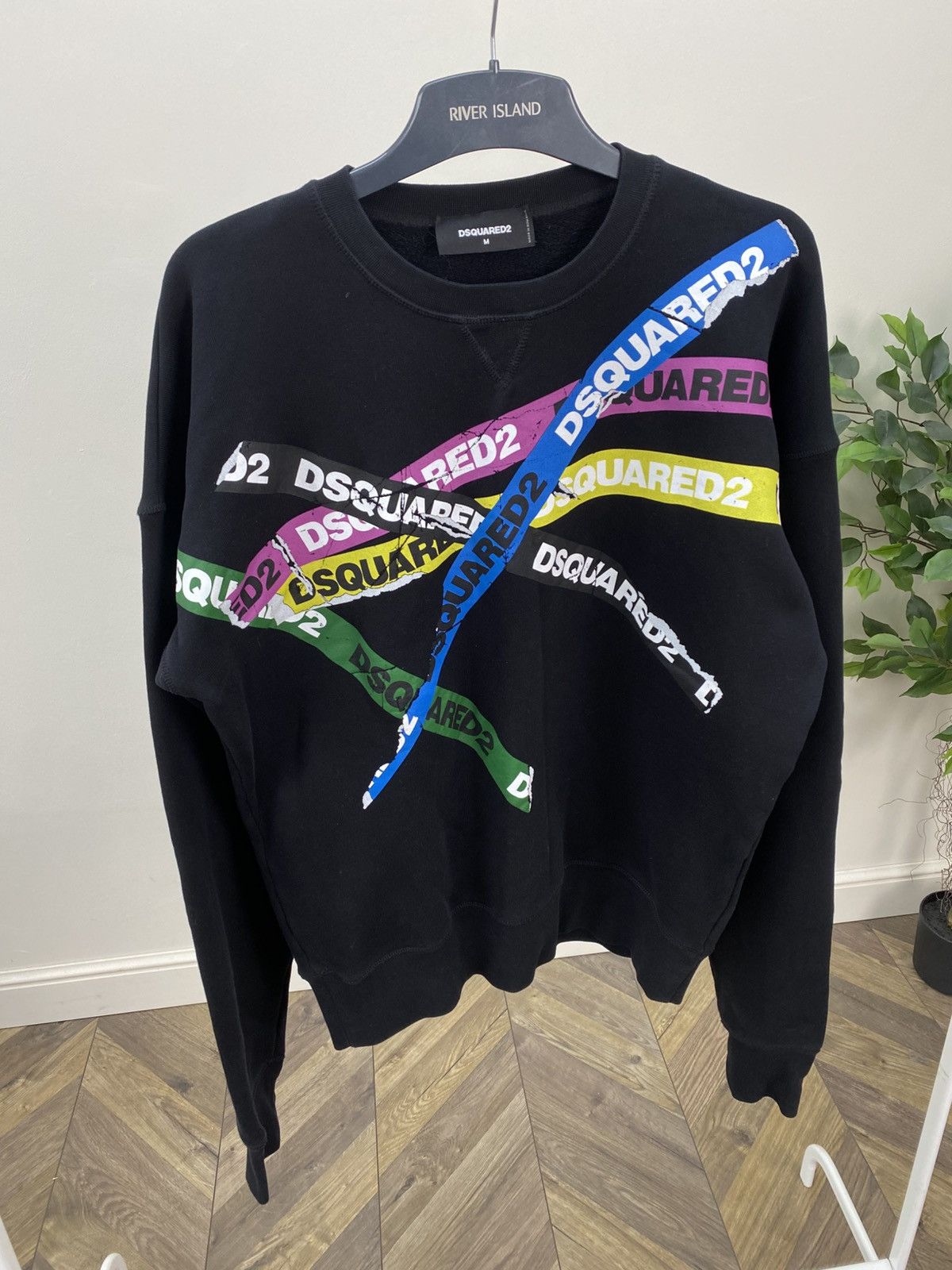Dsquared2 Vintage Dsquared2 Tape Sweatshirt Size US M / EU 48-50 / 2 - 3 Thumbnail