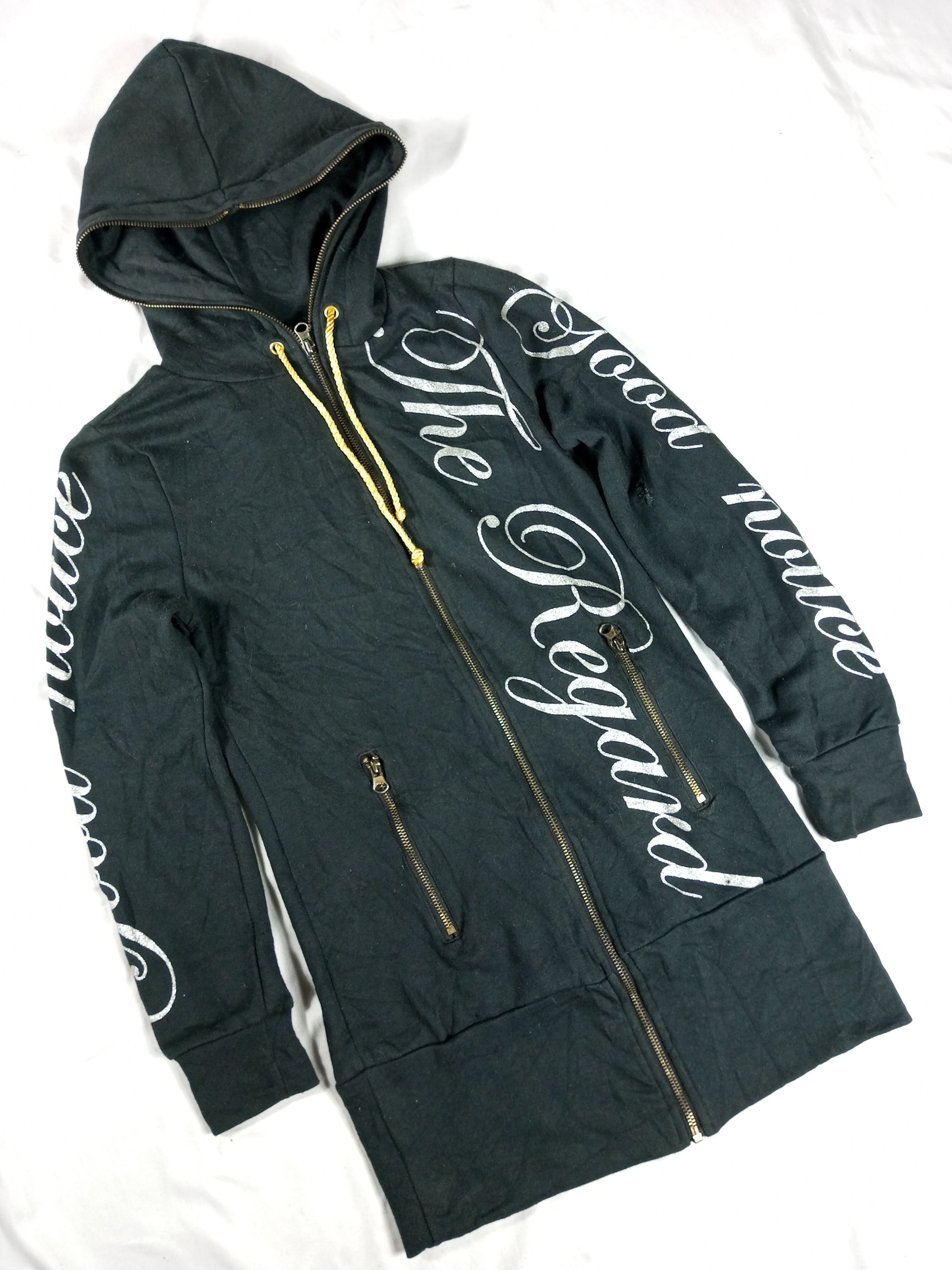Japanese Brand BANANA TRIP POEM ZIP FULL OVER ZIP HOODIE Size US M / EU 48-50 / 2 - 3 Thumbnail