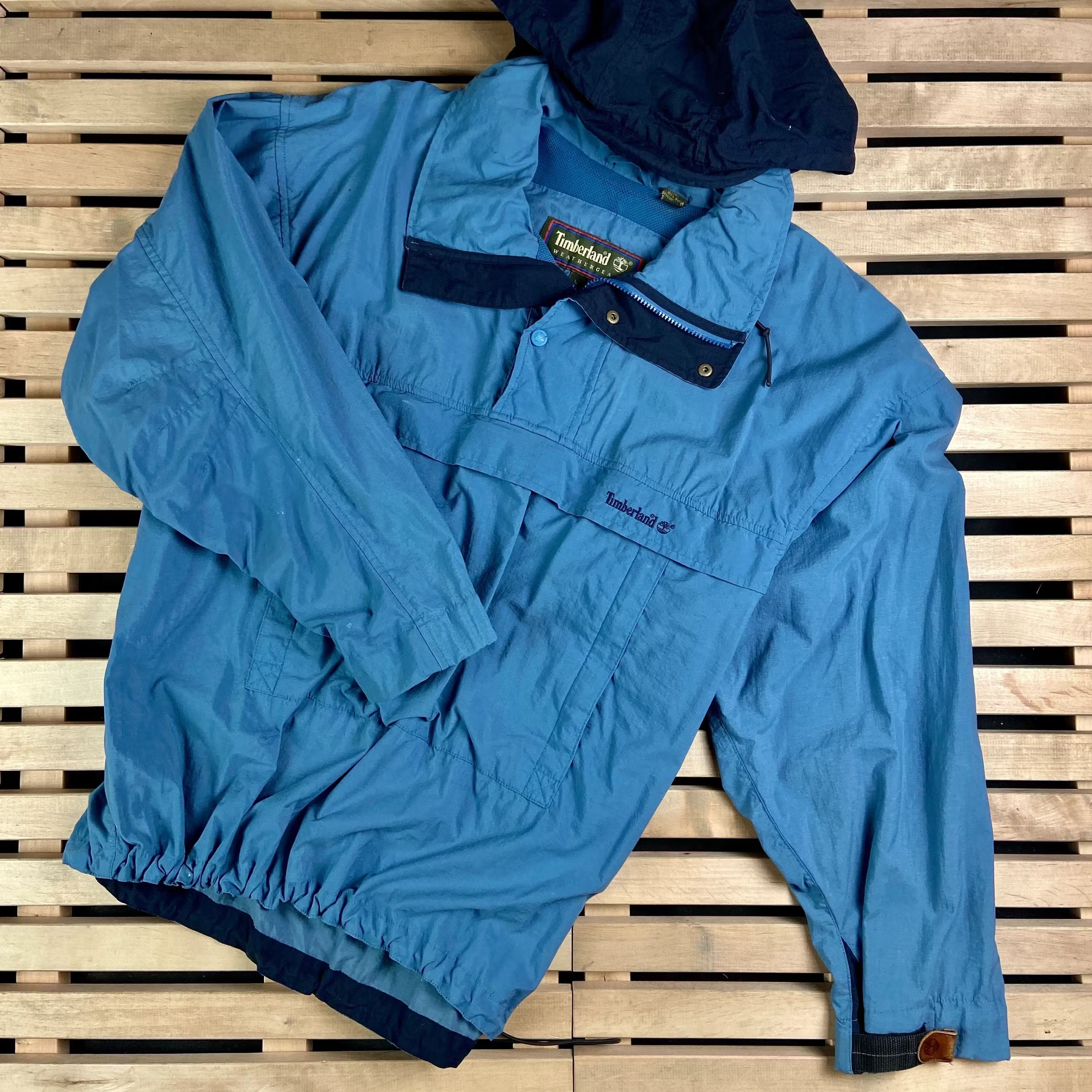 Timberland × Vintage Mens Jacket Pullover Timberland Vintage Size L Size US L / EU 52-54 / 3 - 1 Thumbnail