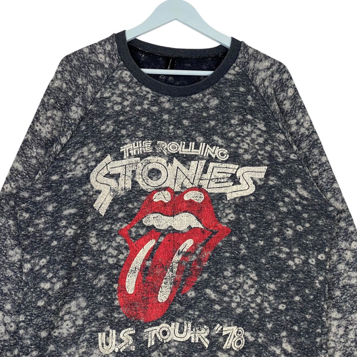 The Rolling Stones × Vintage Vintage The Rolling Stones Crewneck Sweatshirt Size US XL / EU 56 / 4 - 4 Thumbnail