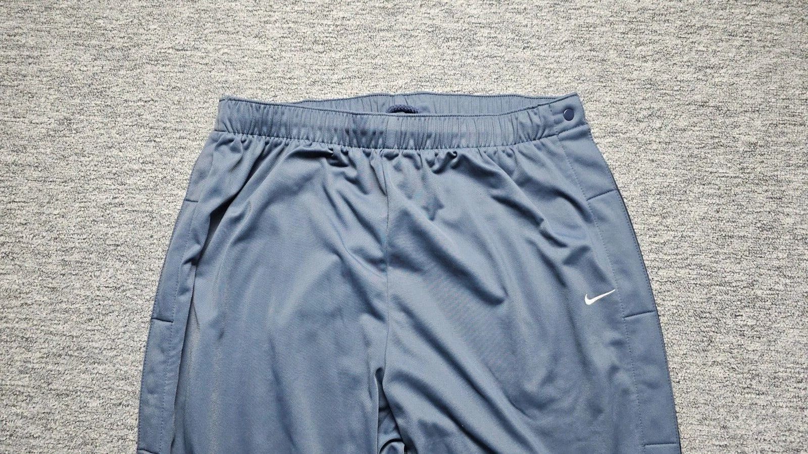 Nike Nike Breakaway Tearaway Snap Track Pants Blue Vintage Men XL Size US 33 - 9 Thumbnail