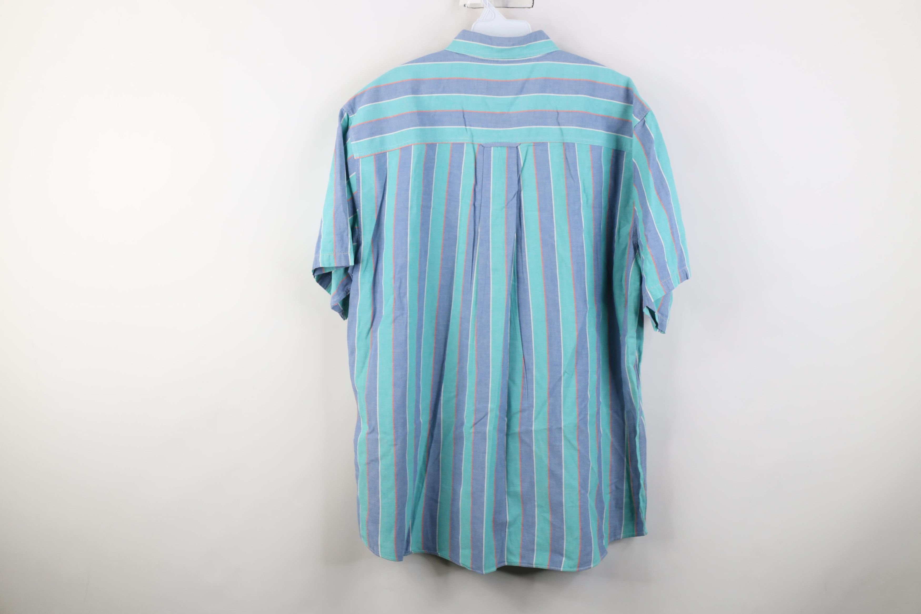 Vintage Vintage 90s Streetwear Short Sleeve Button Down Shirt Size US XL / EU 56 / 4 - 11 Thumbnail