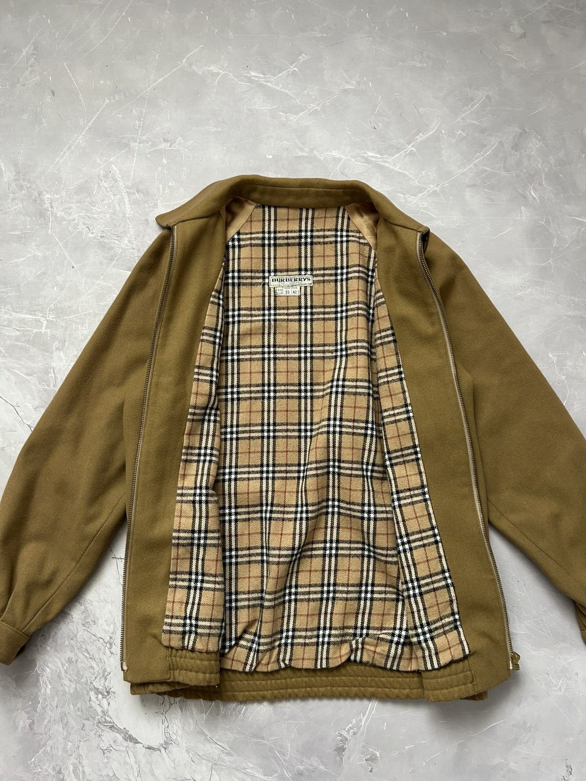 Burberry Vintage Burberrys Prorsum Fueter Wool Bomber Jacket Size US S / EU 44-46 / 1 - 3 Thumbnail