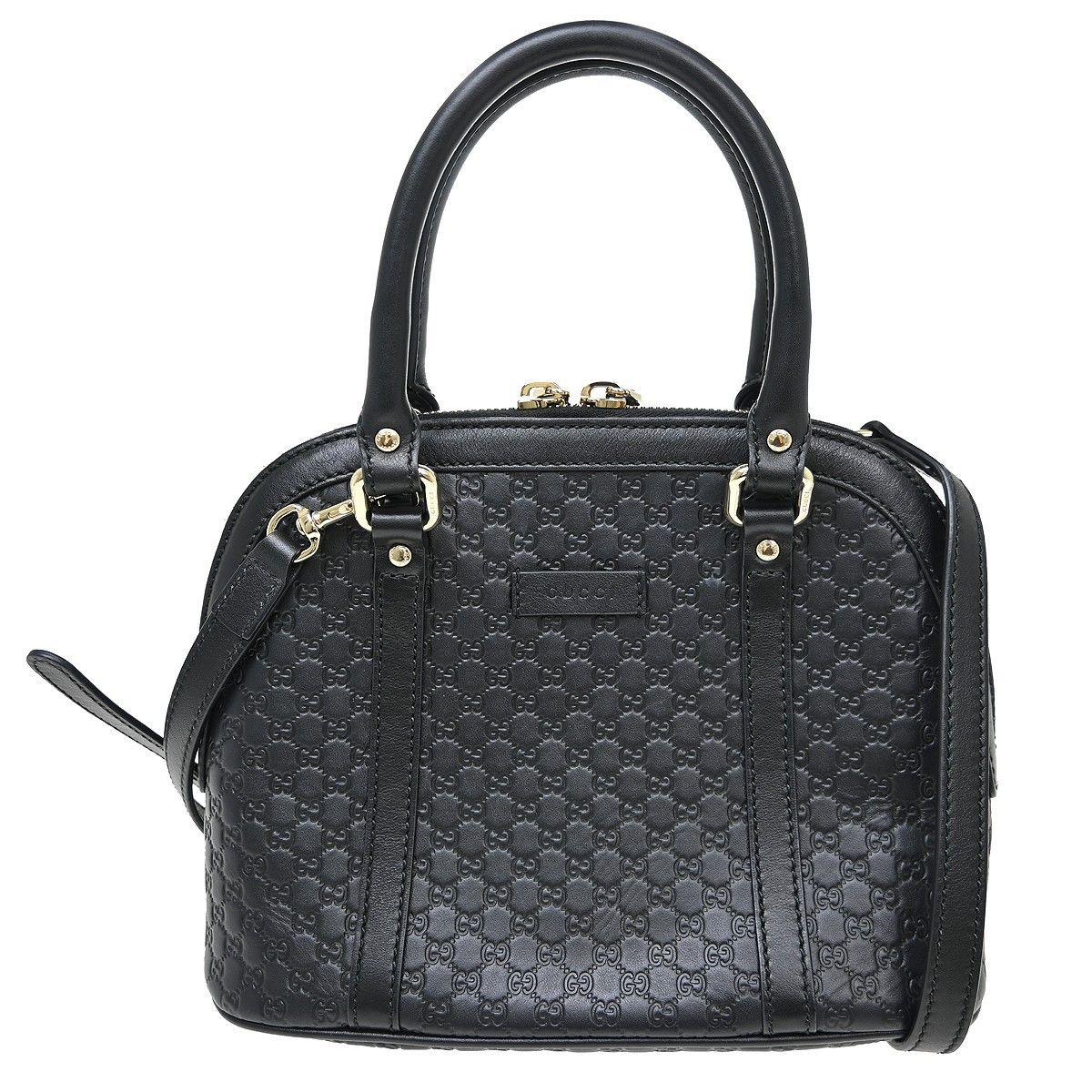 Gucci Gucci Convertible Dome Satchel Guccissima Leather Size ONE SIZE - 1 Thumbnail