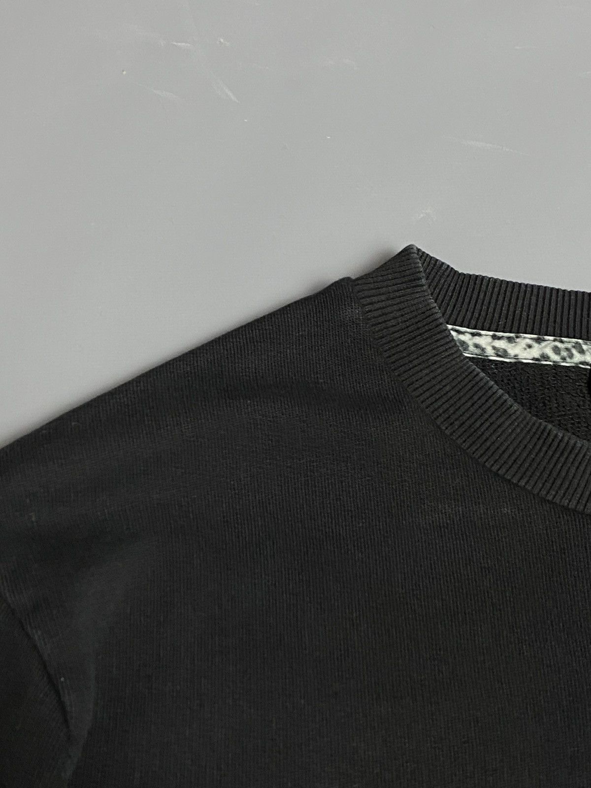 Cavalli Class Cavalli Class Mens Black Velvet Logo Lion Sweatshirt Size S Size US S / EU 44-46 / 1 - 5 Thumbnail