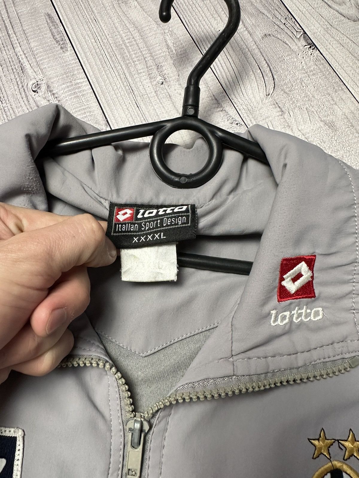 Lotto Sport × Vintage Vintage lotto Juventus soccer track jacket size XXL Size US XXL / EU 58 / 5 - 8 Thumbnail