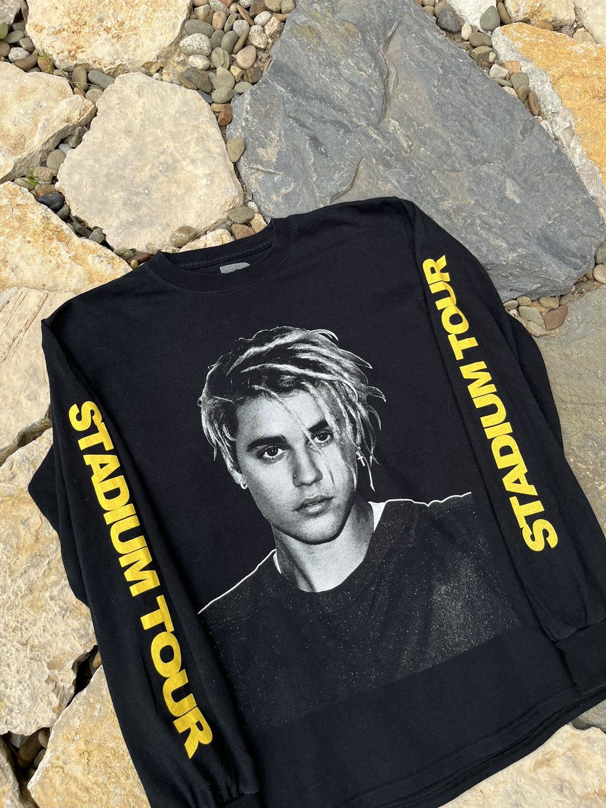 Justin Bieber Justin Bieber Team 2017 stadium tour long sleeve y2k tee Size US S / EU 44-46 / 1 - 8 Thumbnail