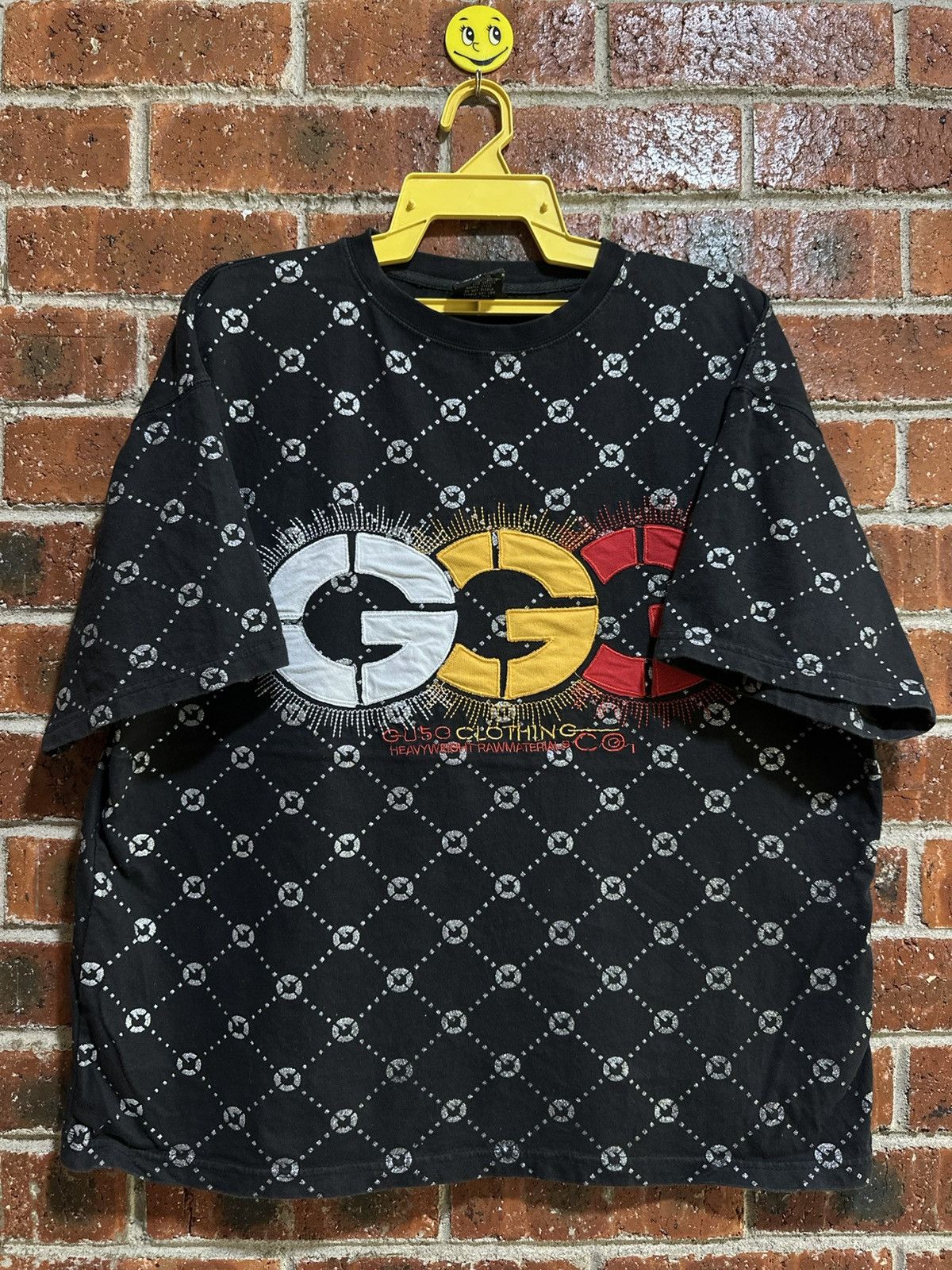 Vintage Vintage Gu5c Clothing Heavyweight Raw Material Faded Tee Size US XL / EU 56 / 4 - 1 Thumbnail