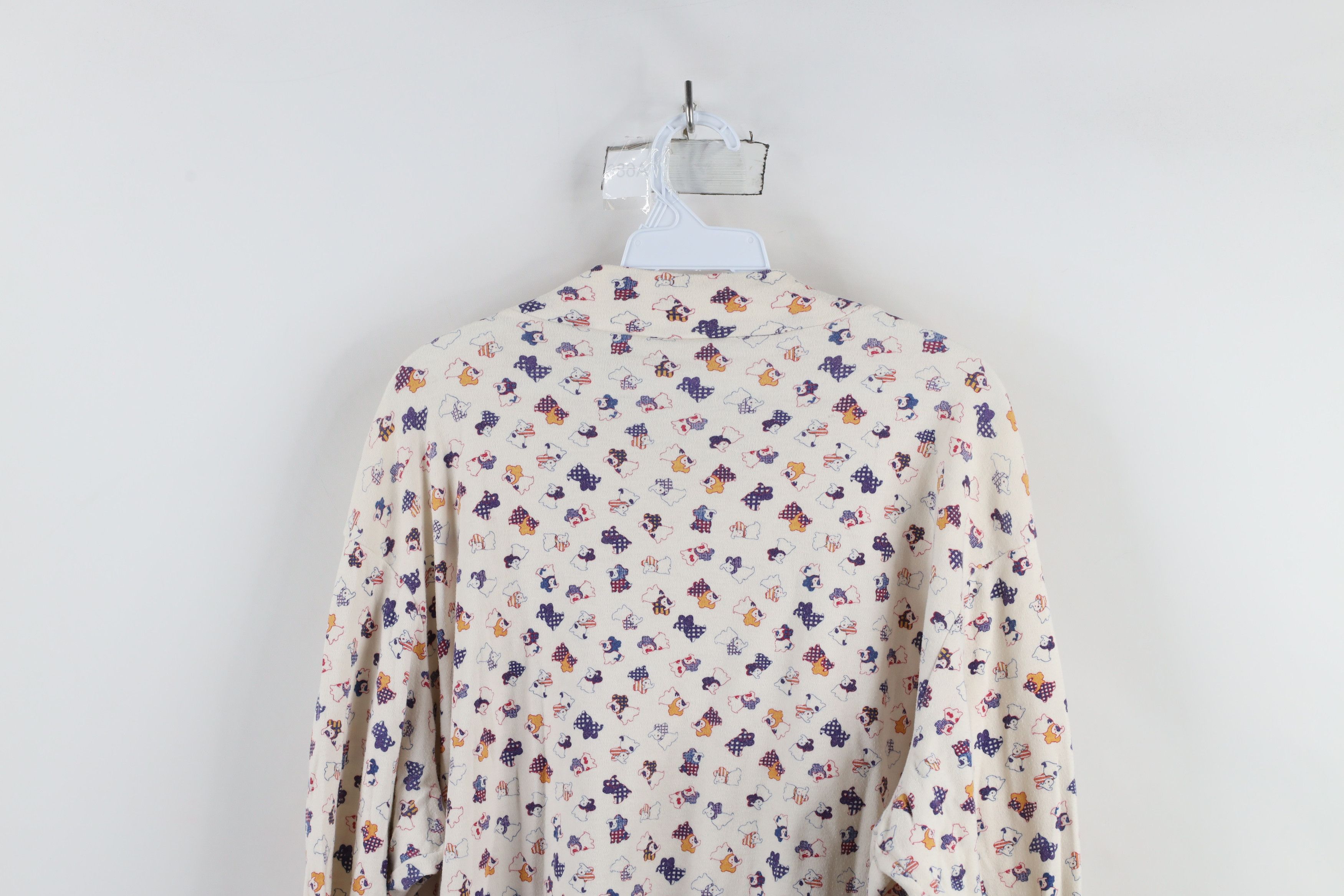 Vintage Vinage 90s Streetwear All Over Print Long Sleeve T-Shirt Size XXL / US 16-18 / IT 52-54 - 8 Thumbnail