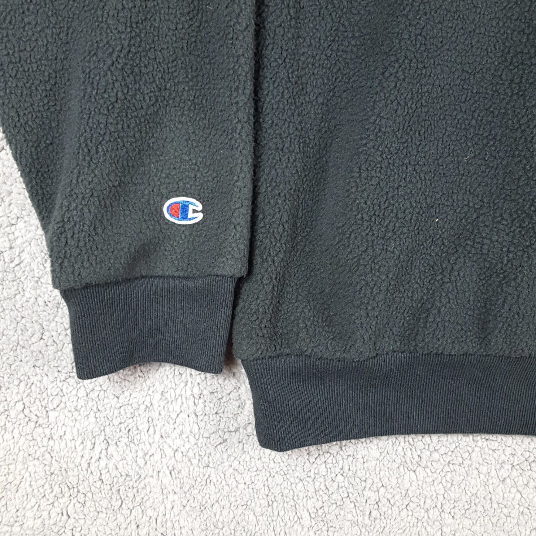 Champion VINTAGE Champion Gray Fleece Bomber Jacket Men's XL Full Zip Retro 90s College Y2K Size US XL / EU 56 / 4 - 7 Thumbnail