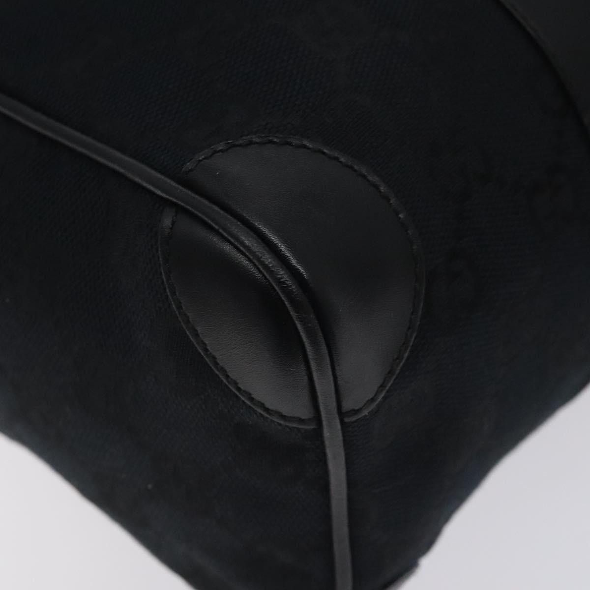 Gucci GUCCI GG Canvas Sherry Line Hand Bag Black Silver 000 0851 Size ONE SIZE - 13 Thumbnail