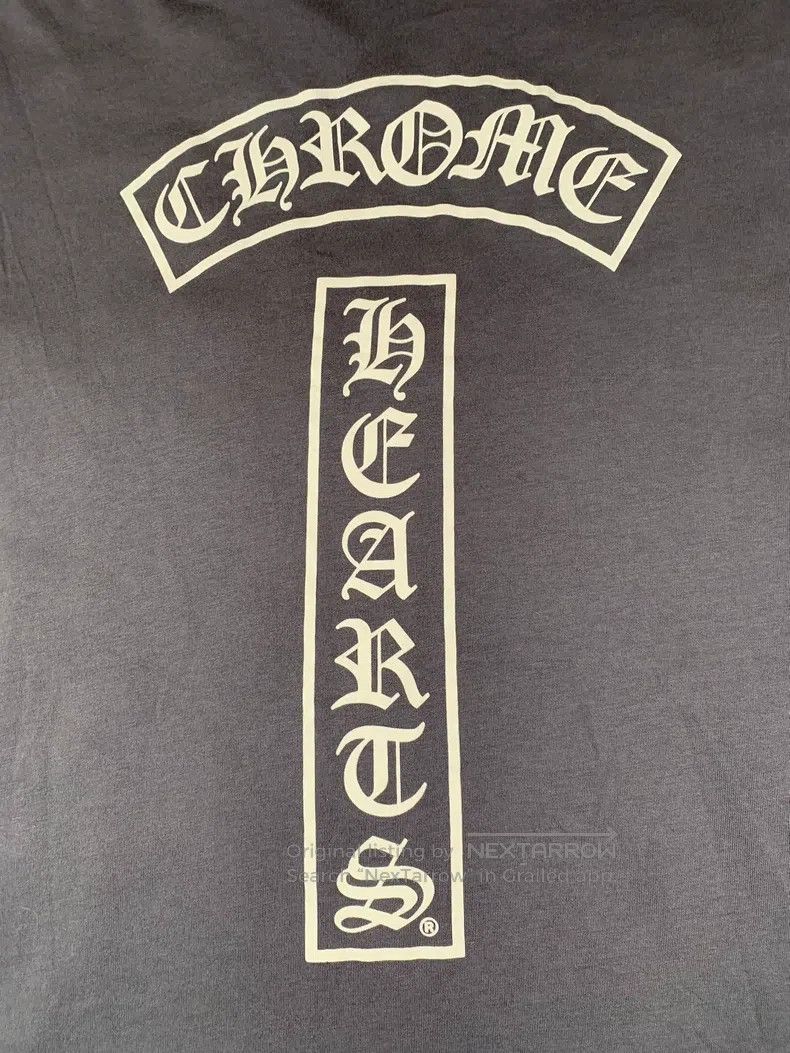 Chrome Hearts CHROME HEARTS Size L Grey horseshoe T-bar short-sleeved shi Size US L / EU 52-54 / 3 - 4 Thumbnail