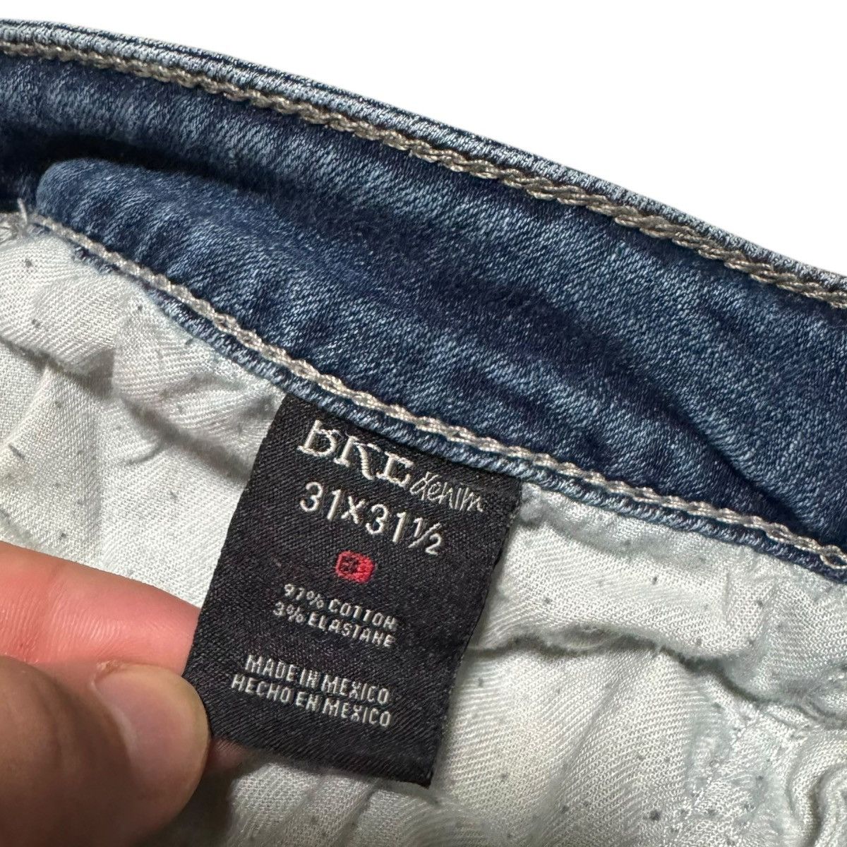 BKE BKE Denim Embroidered Pocket Jeans Women's 34x30.5 Size 34" / US 12 / IT 48 - 7 Thumbnail