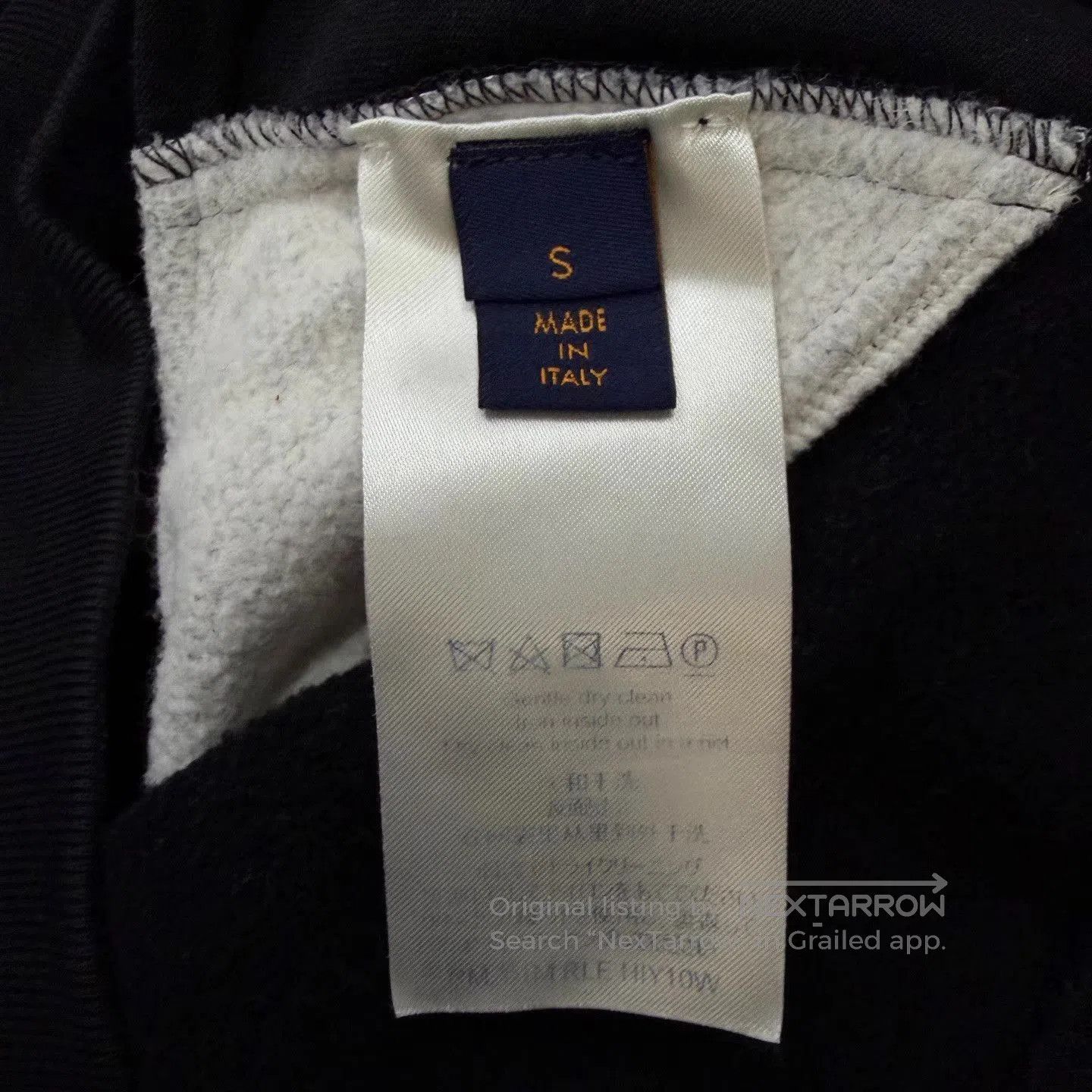 Louis Vuitton Multi Color Patterned Hoodie with Drawstring, Size S. Size US S / EU 44-46 / 1 - 4 Thumbnail