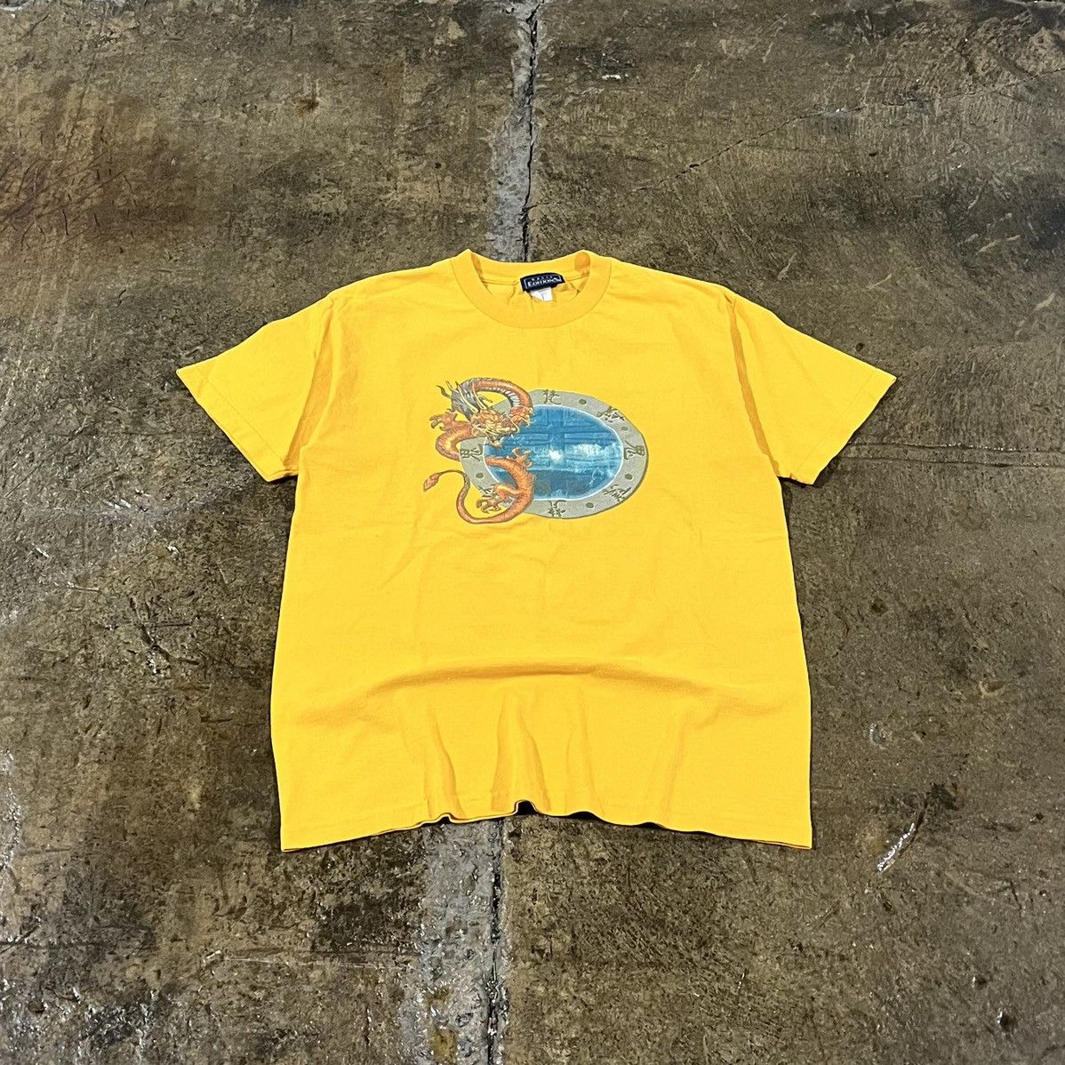 JNCO × Vintage Crazy Vintage Y2K JNCO Style Dragon Skater Grunge Tee Shirt Size US L / EU 52-54 / 3 - 1 Thumbnail