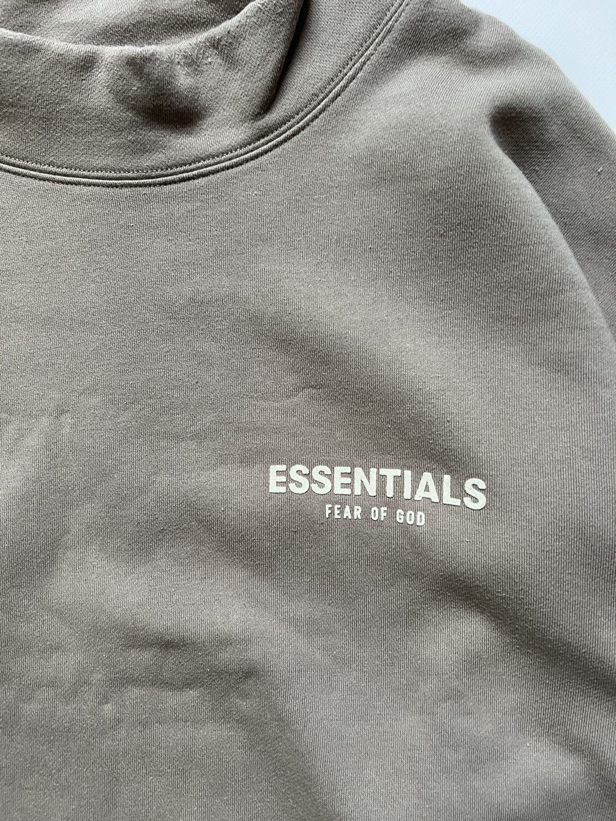 Fear of God Fear of God Essentials Beige Sweatshirt Brown Size US L / EU 52-54 / 3 - 2 Thumbnail