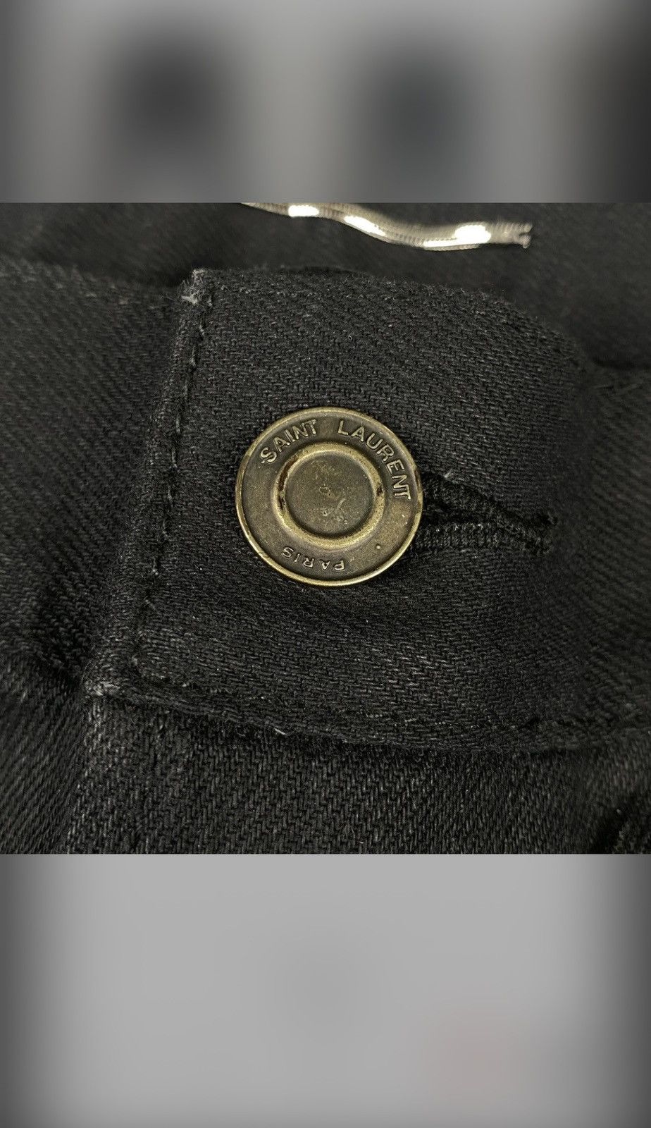 Saint Laurent Paris FW13- black D01 skinny denim by hedi slimane Size US 32 / EU 48 - 8 Thumbnail
