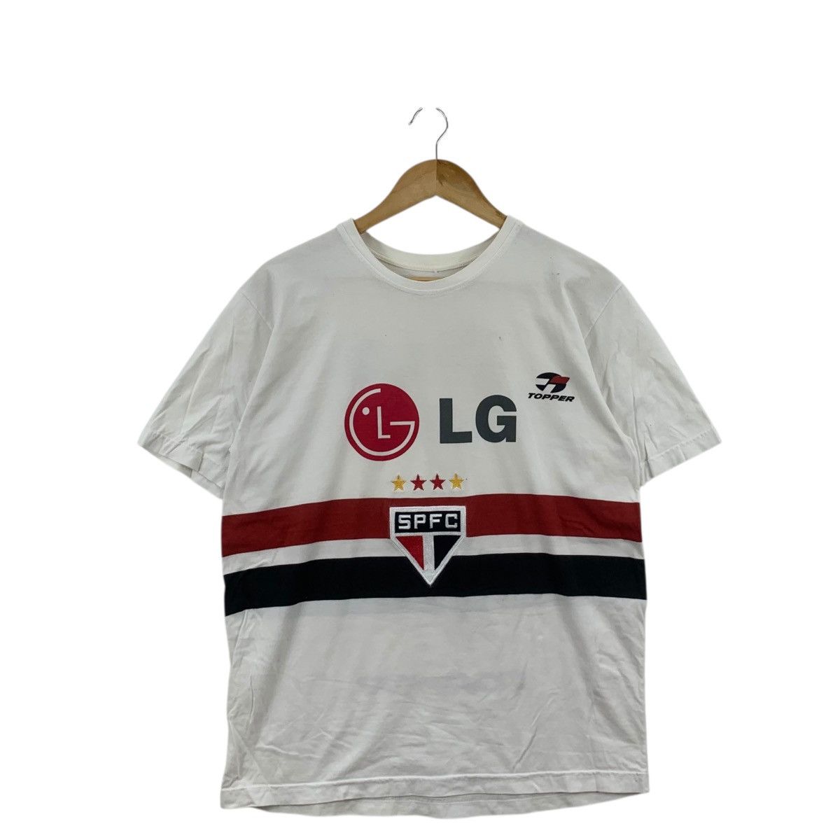 Other SAN PAULO FC Football Club LG Topper Tee Shirt Top Jersey Size US M / EU 48-50 / 2 - 3 Thumbnail