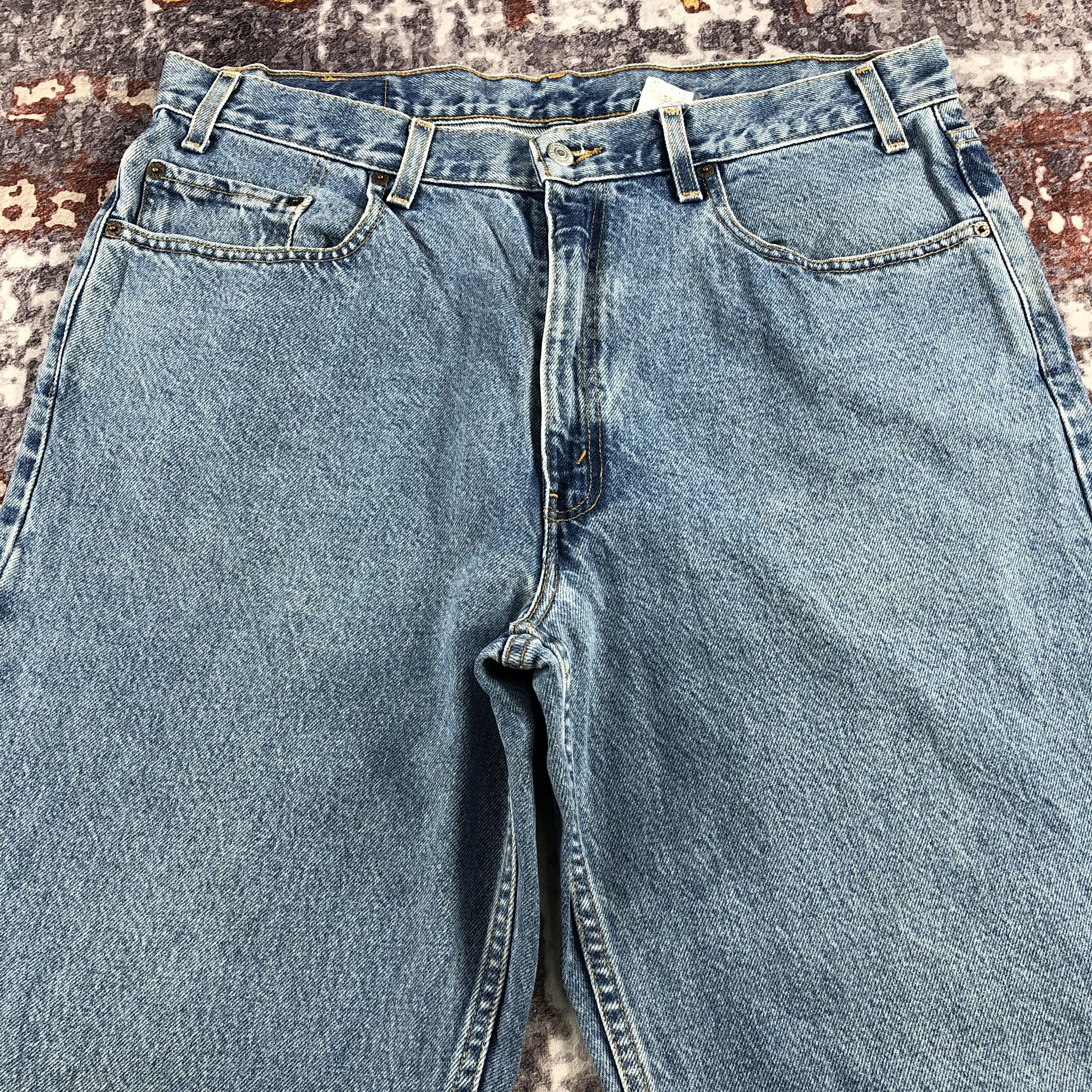 Levi's × Vintage Vintage 90s Blue Wash Levis Jeans-JM2558 Size US 38 / EU 54 - 3 Thumbnail