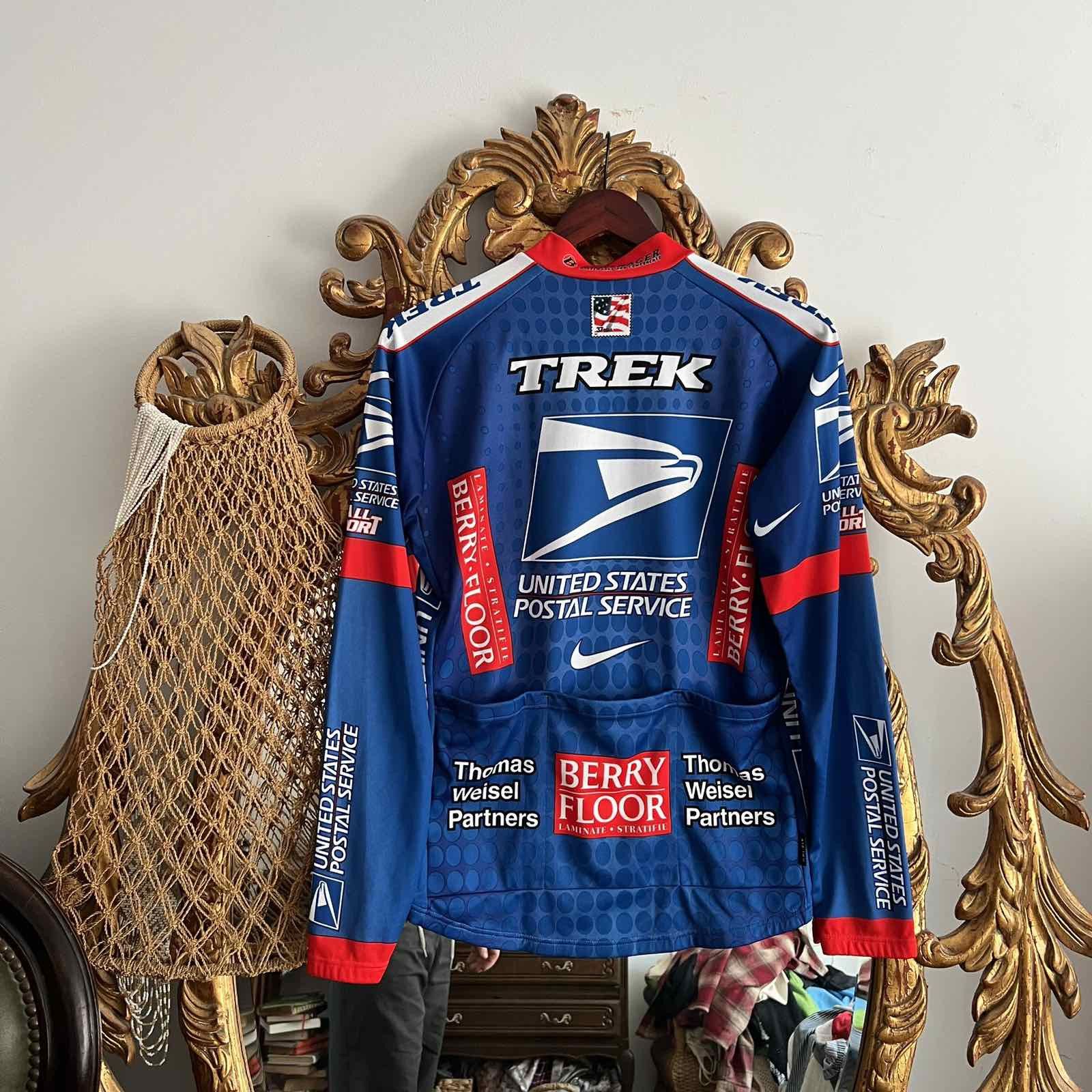 Nike NIKE Cycling Trek USPS Team Windshell 2003 Sz M Size US M / EU 48-50 / 2 - 2 Thumbnail