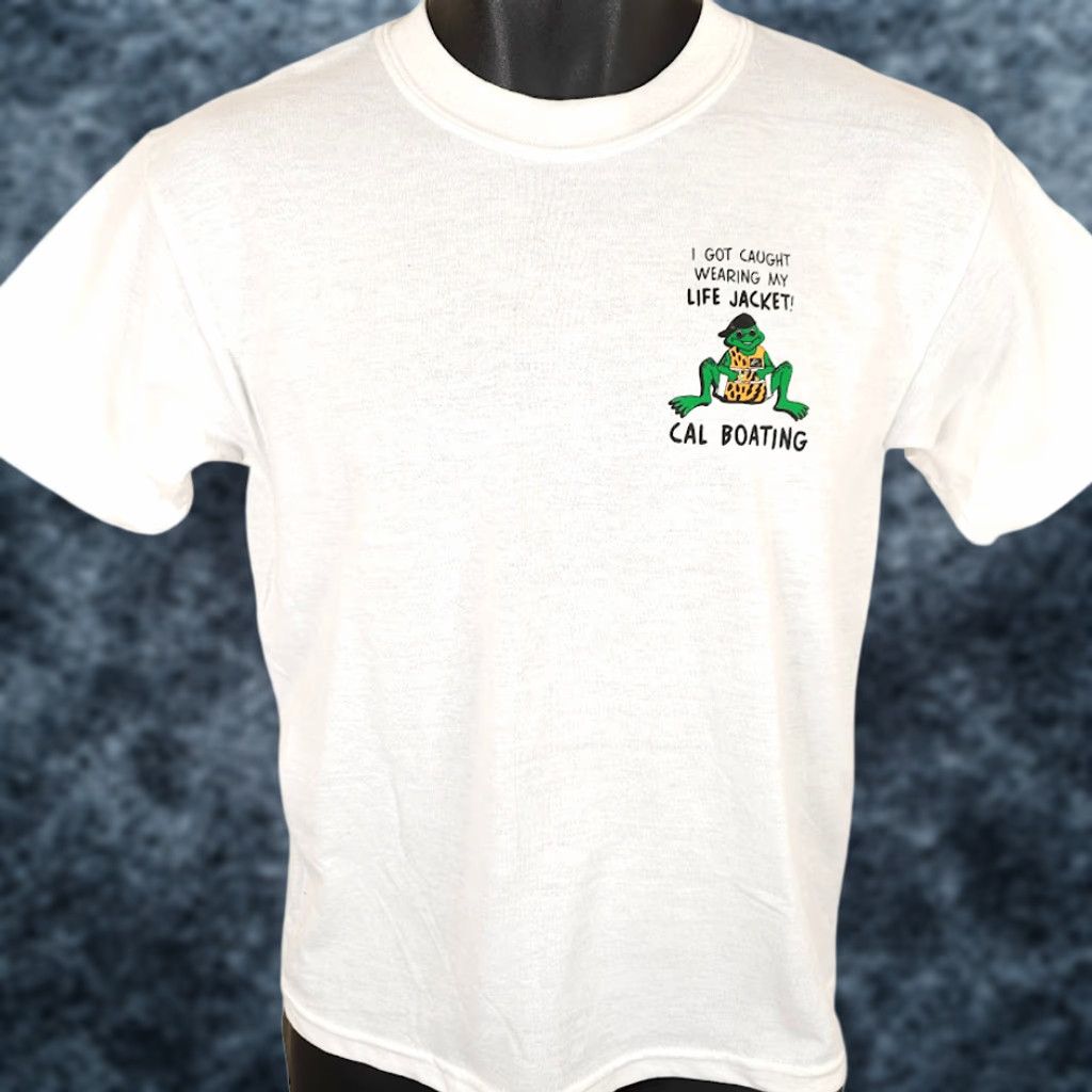 Alife VINTAGE Round Trip T-Shirt Mens XS White 90s Boating Frog Life Jacket Made In USA Size US XS / EU 42 / 0 - 1 Thumbnail