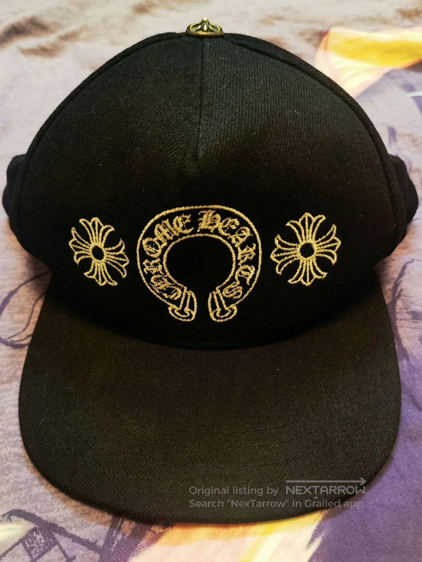 Chrome Hearts Chrome Hearts Cross Horseshoe Trucker Cap. Size ONE SIZE - 1 Thumbnail