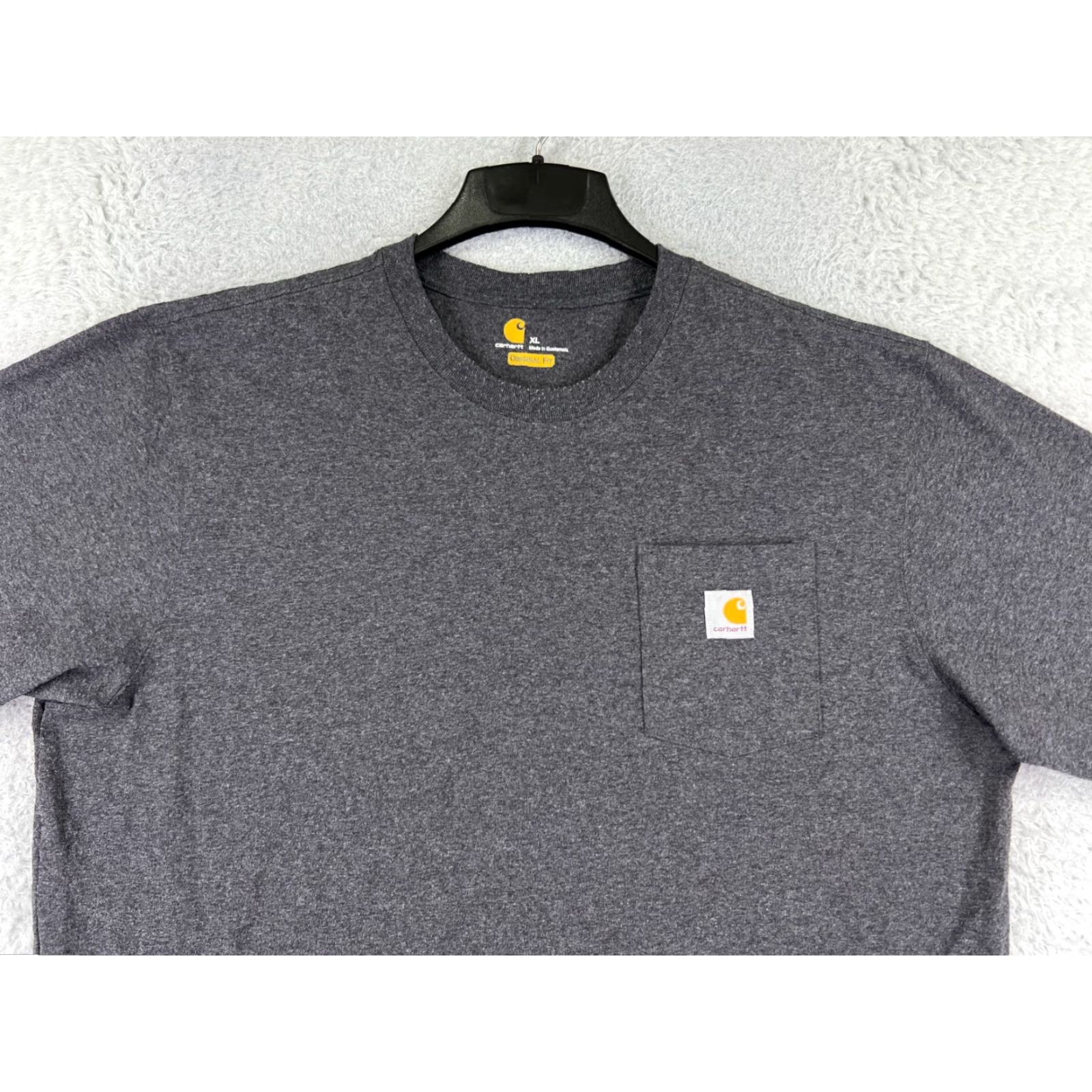Carhartt Carhartt Shirt XL Gray Pocket Short Sleeve Cotton Blend Original Mens Size US XL / EU 56 / 4 - 7 Thumbnail