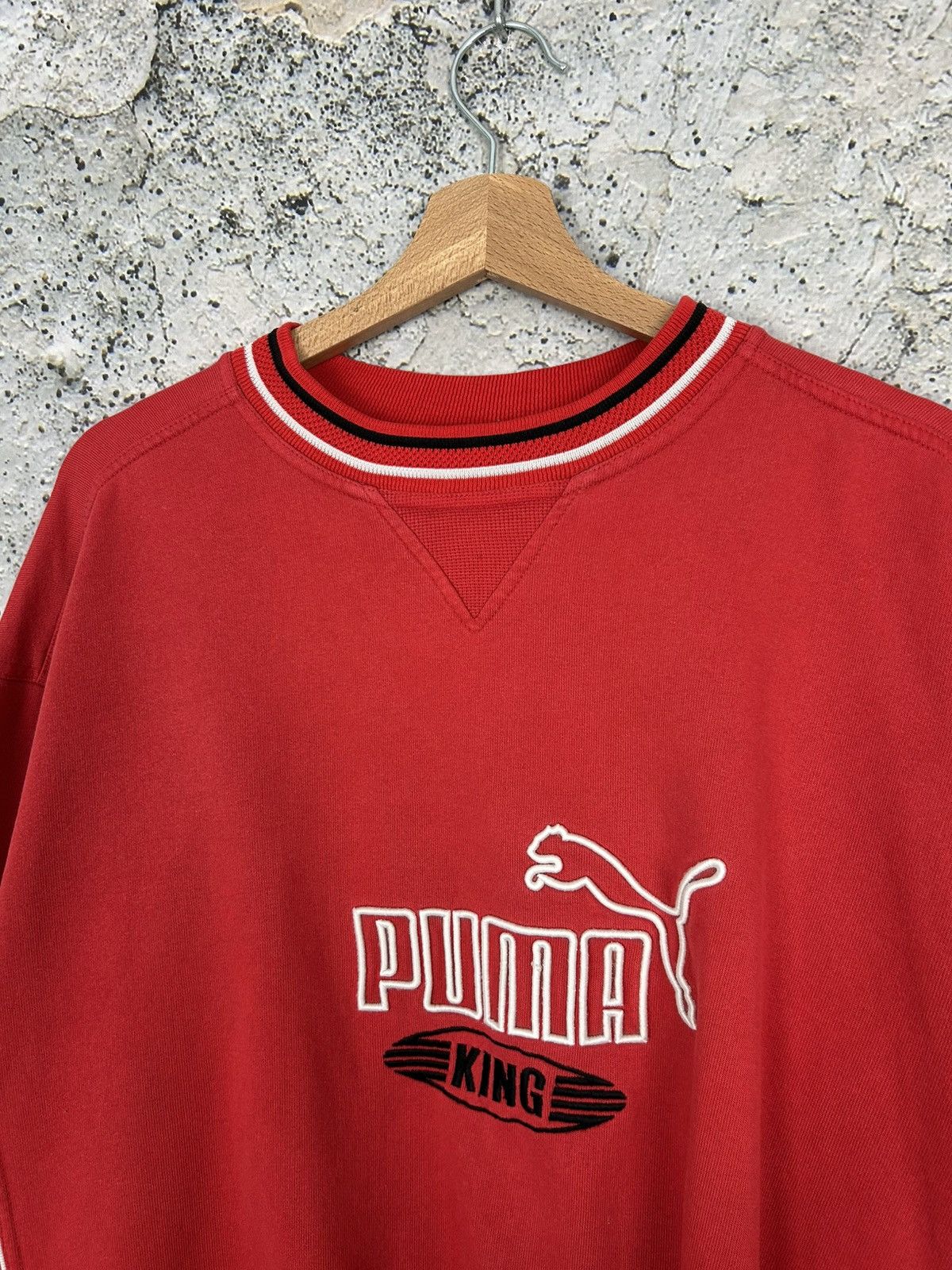 Vintage Vintage Puma Streetwear Boxy Baggy Crewneck Rap Football 90s Size US XL / EU 56 / 4 - 3 Thumbnail