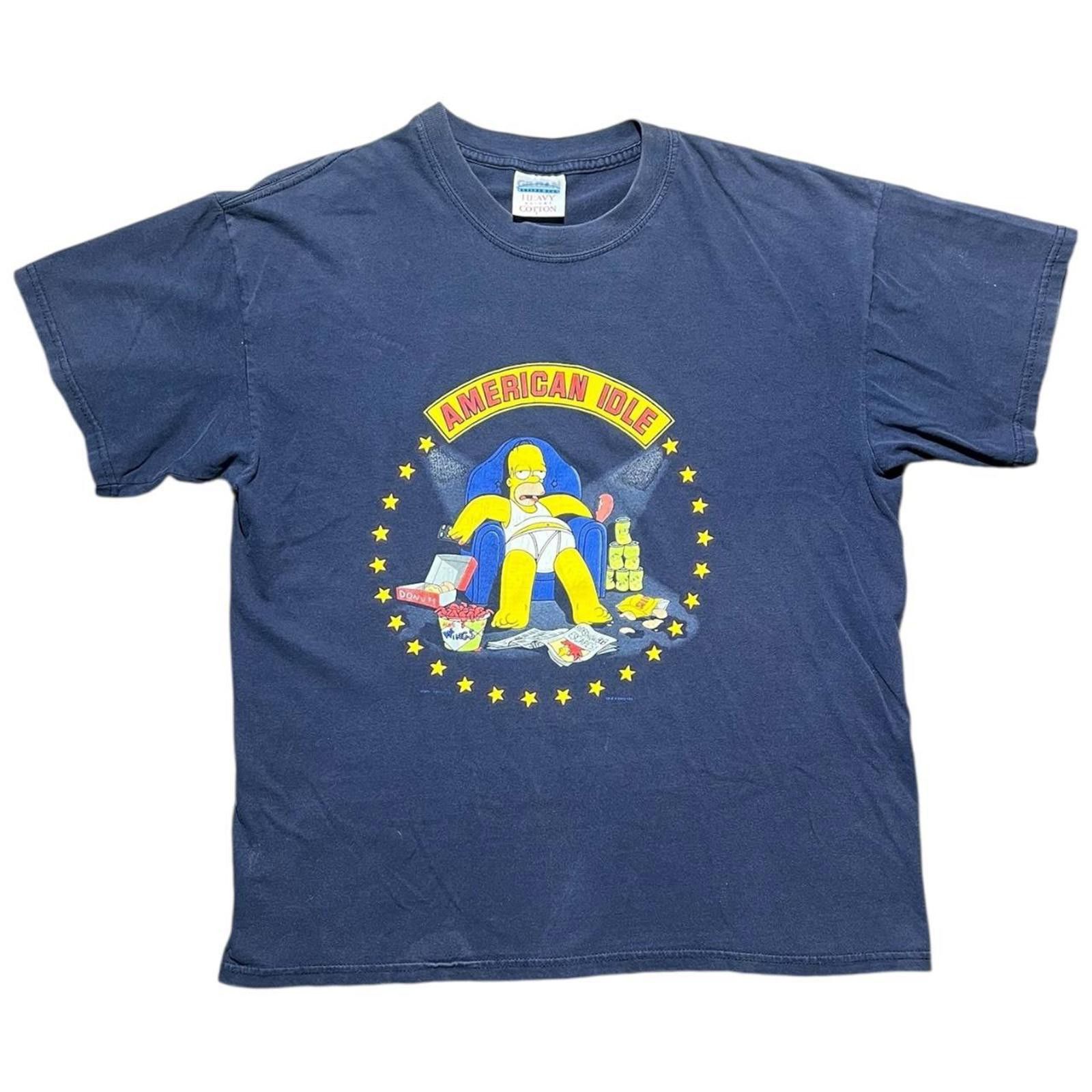 Other Vintage The Simpsons American Idol Parody T-shirt Size US L / EU 52-54 / 3 - 1 Thumbnail