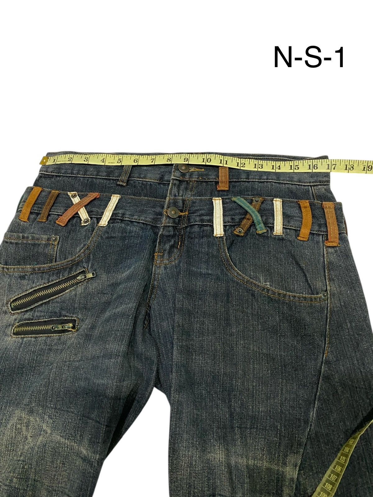 Japanese Brand Japanese Brand X Agate label ppfm style double knee jeans Size US 34 / EU 50 - 21 Thumbnail