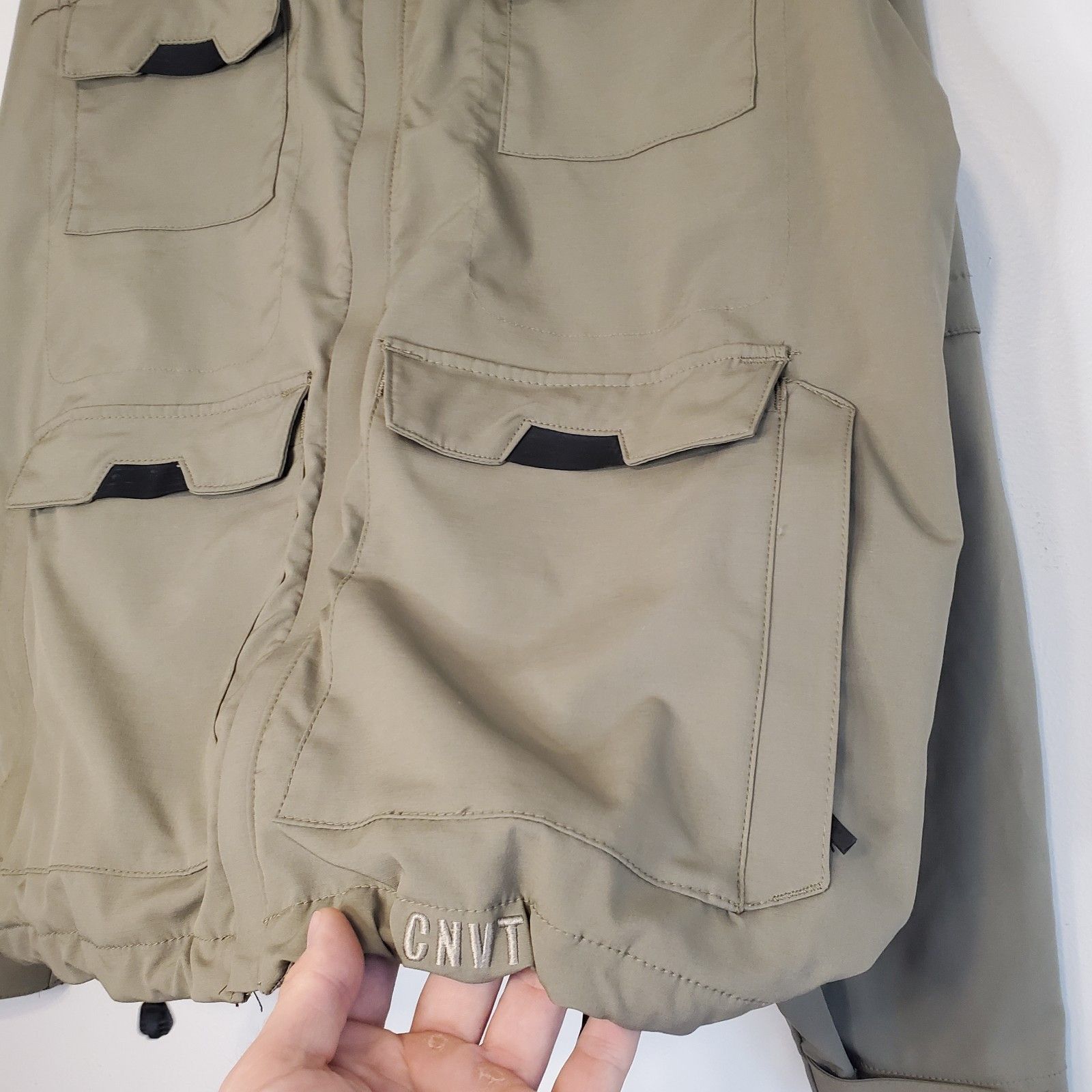 Columbia Y2k Columbia CNVT Gas Mask waterproof jacket green size XL Size US XL / EU 56 / 4 - 4 Thumbnail