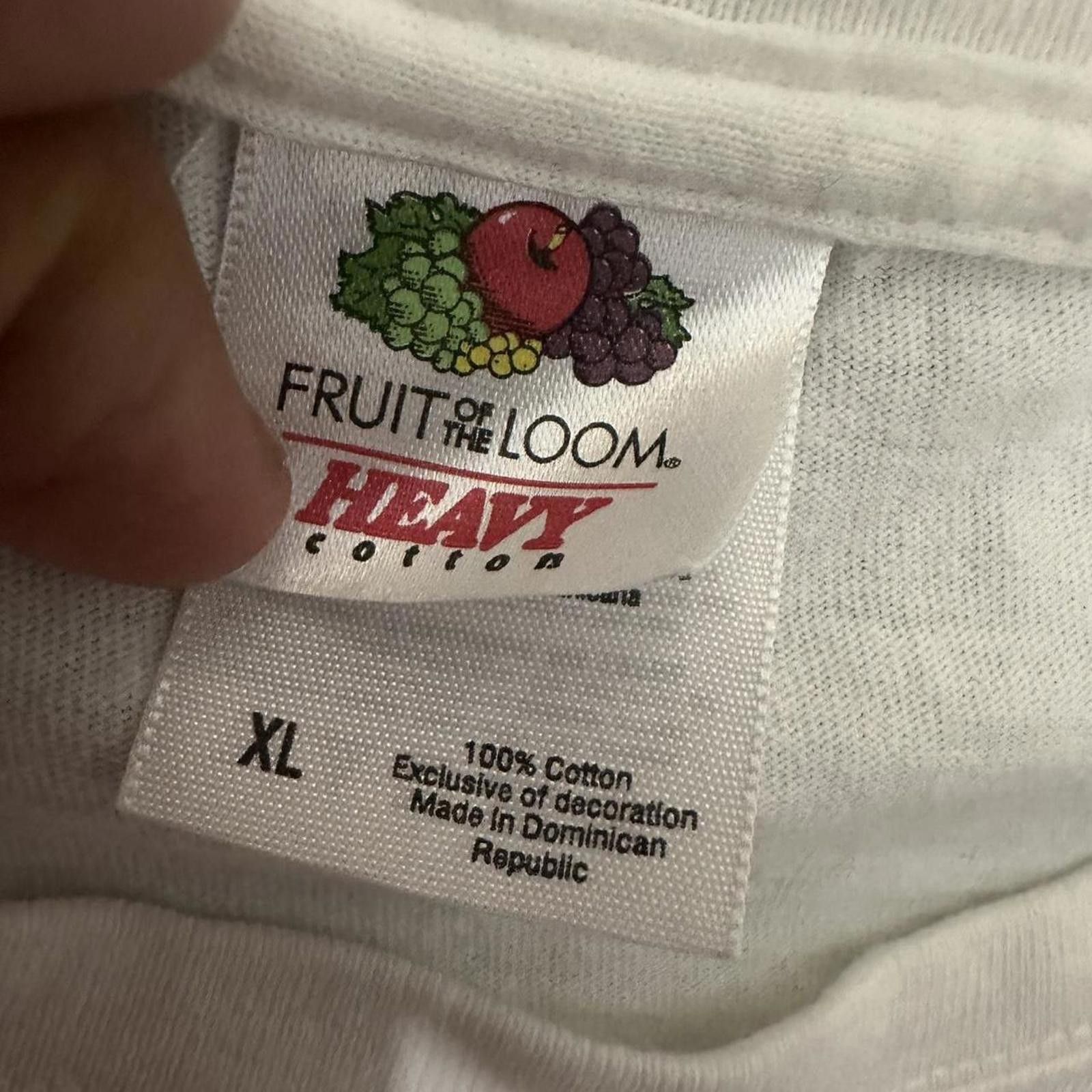 Fruit Of The Loom Vintage San Diego Chargers Homefield White Graphic Tee Size ONE SIZE - 4 Thumbnail