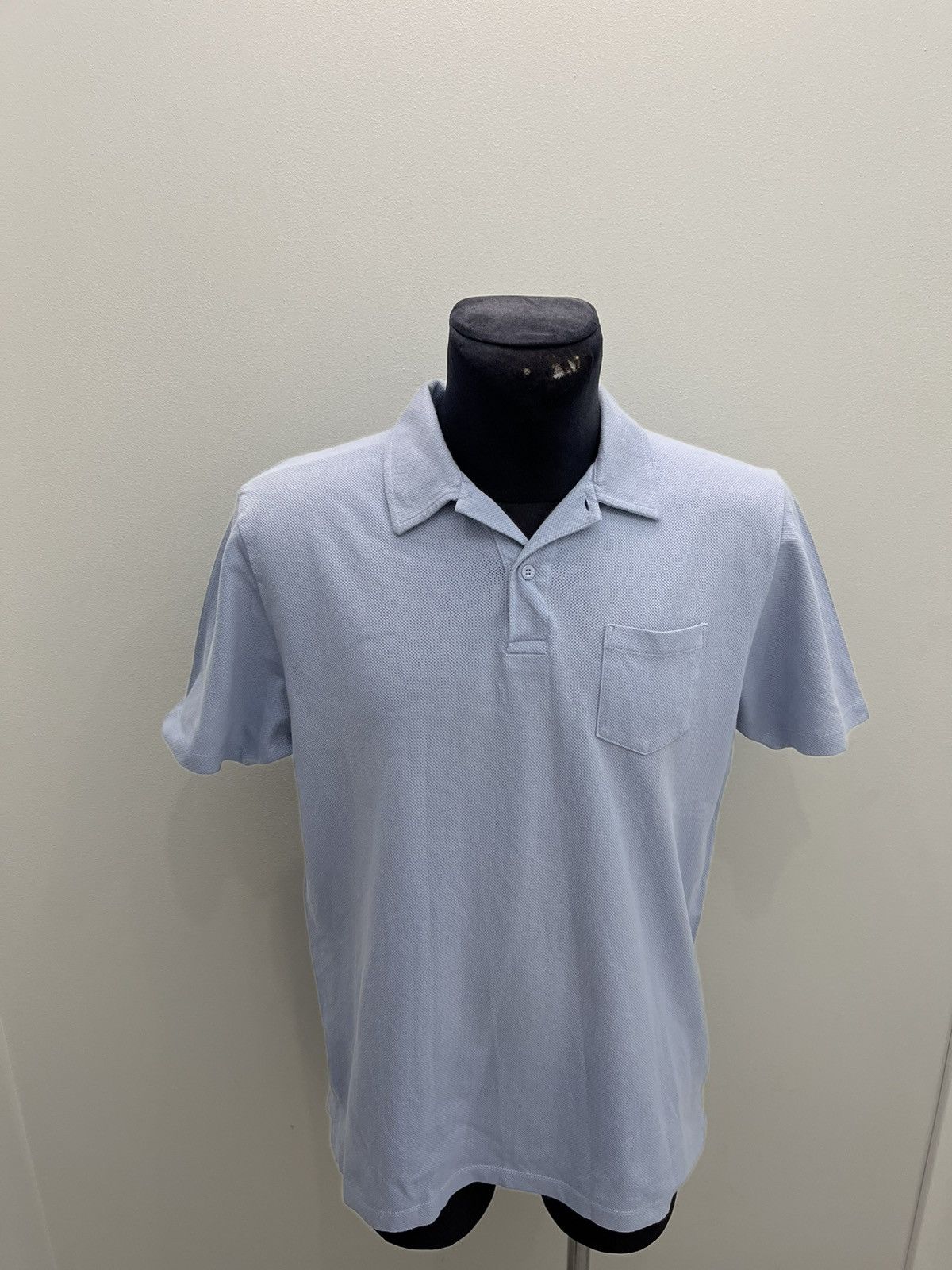Sunspel Sunspel Riviera Cotton Polo Pocket Shirt Size US XL / EU 56 / 4 - 1 Thumbnail