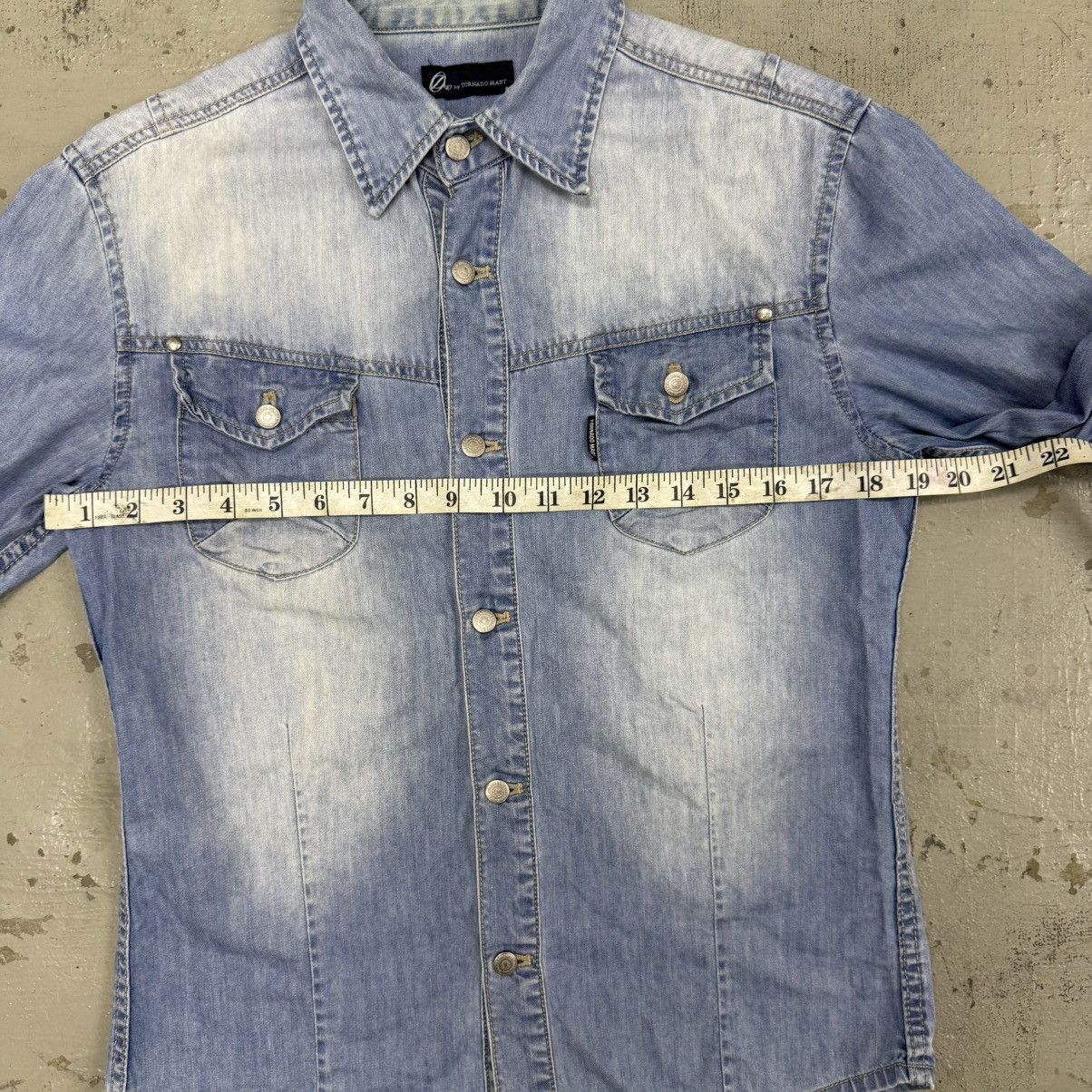 Tornado Mart Zero by Tornado Mart Western Denim Button Ups Size US M / EU 48-50 / 2 - 5 Thumbnail