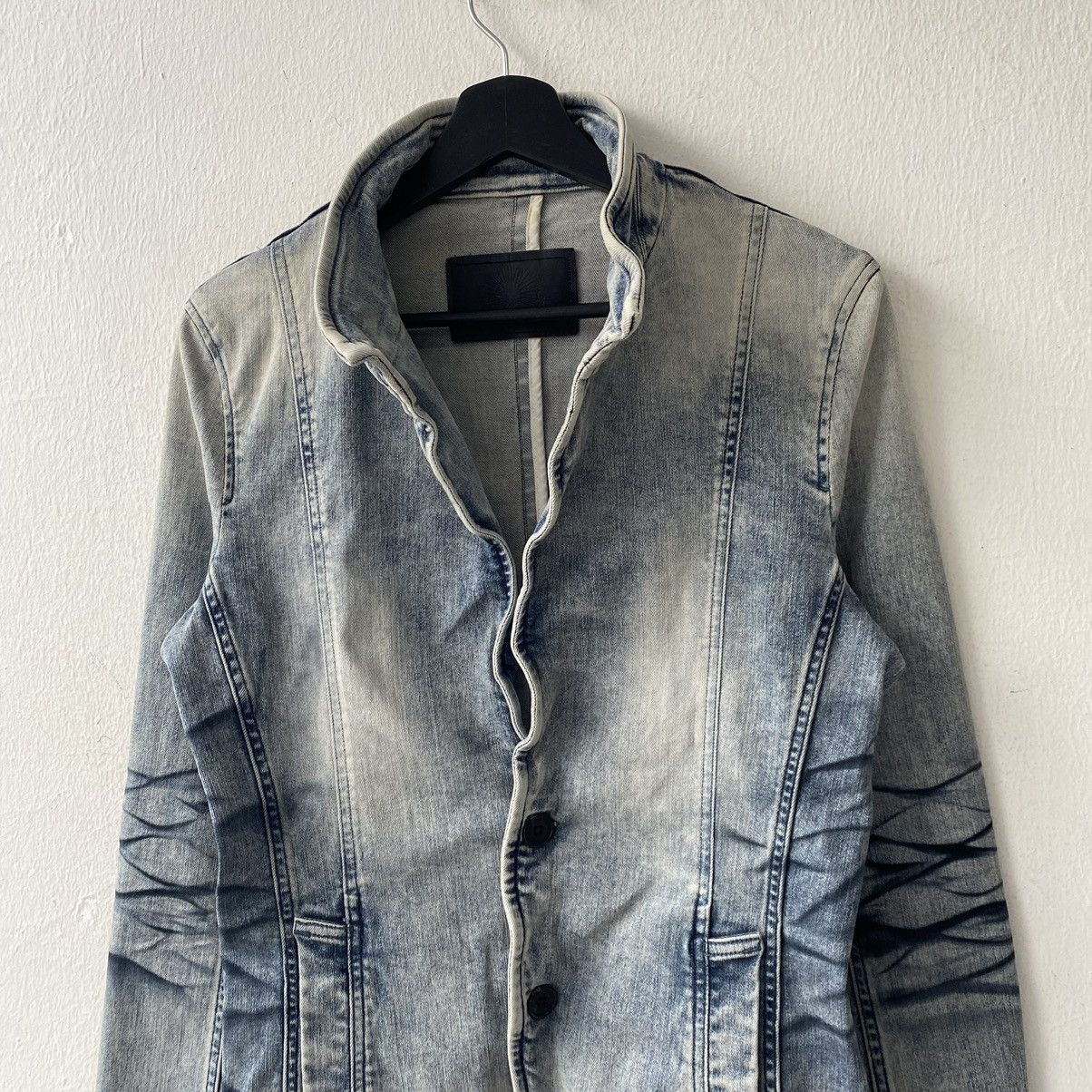 Tornado Mart Tornado Mart Honey Comb Denim Blazer Jackets Size US M / EU 48-50 / 2 - 4 Thumbnail