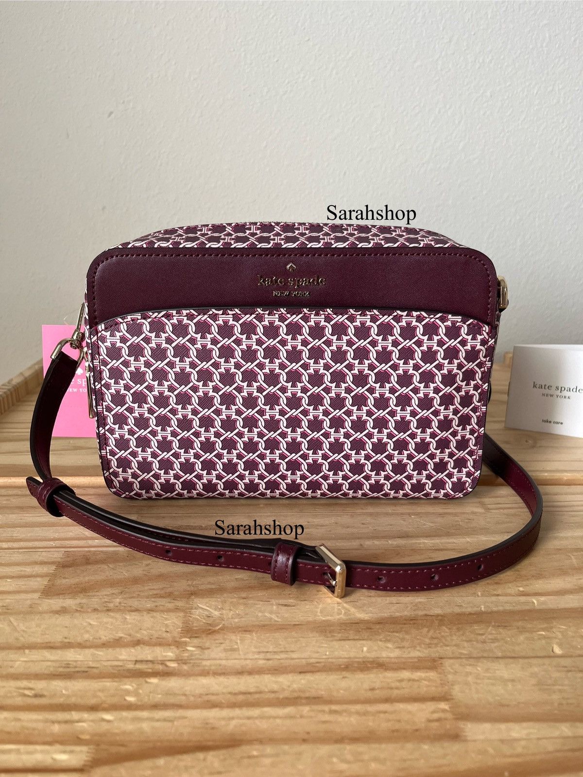 Kate Spade Spade Link Camera Bag in Pink, Women's