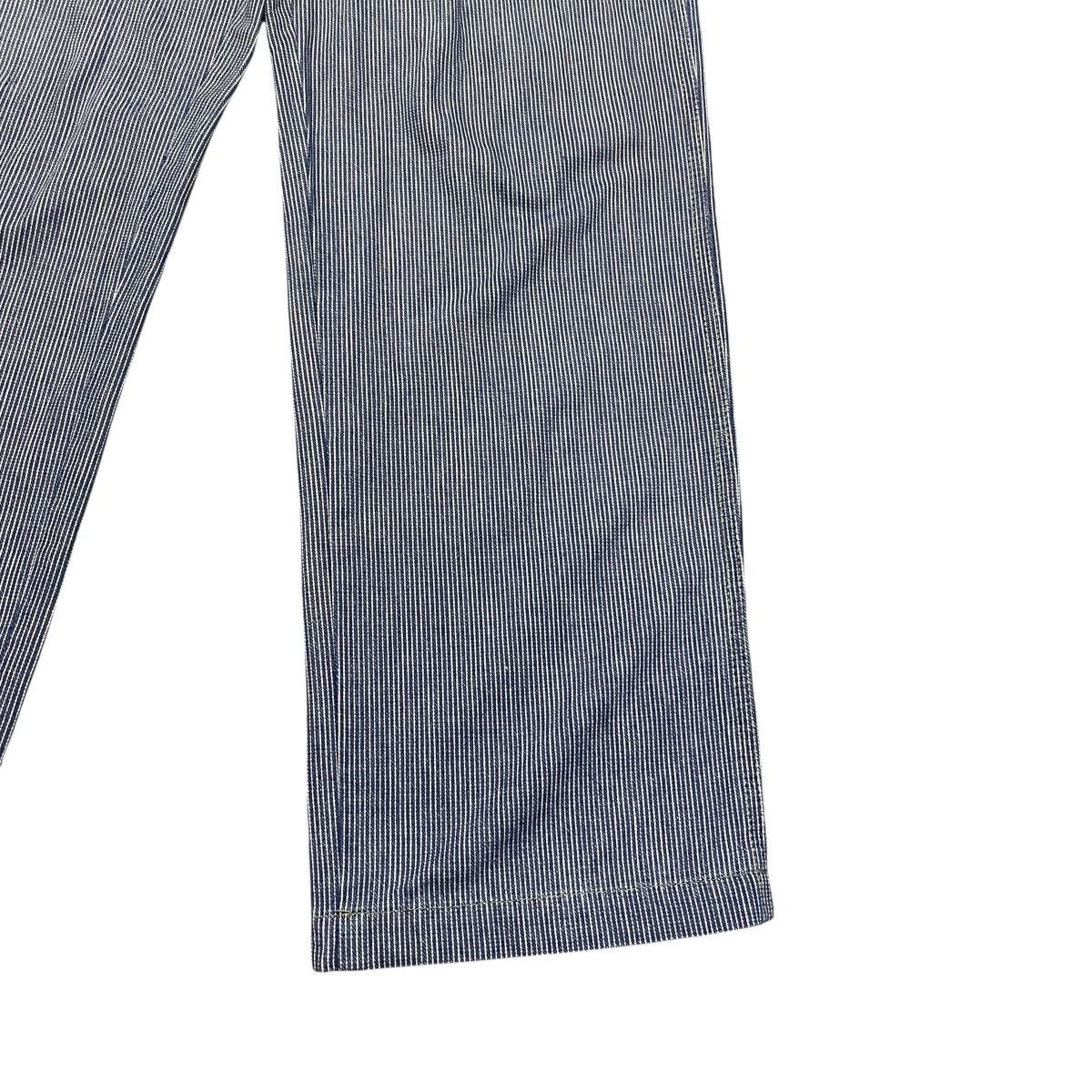 Blue Blue Japan BLUE BLUE Hickory Pinstripe Fatigue Pants Size US 28 / EU 44 - 8 Thumbnail