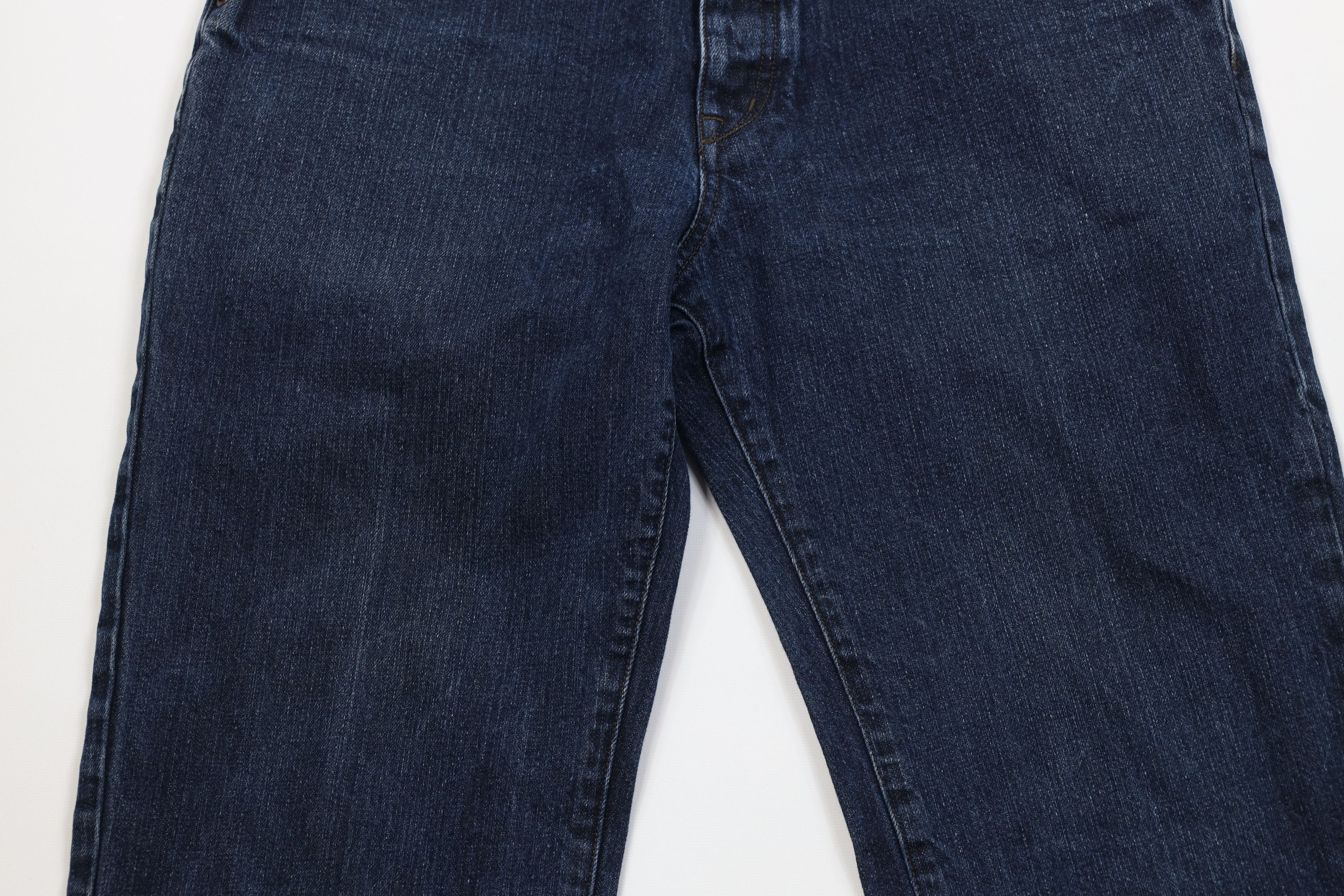 KREW Vintage 90s Y2K Krew Skateboarding Wide Leg Denim Jeans Blue Size US 36 / EU 52 - 3 Thumbnail