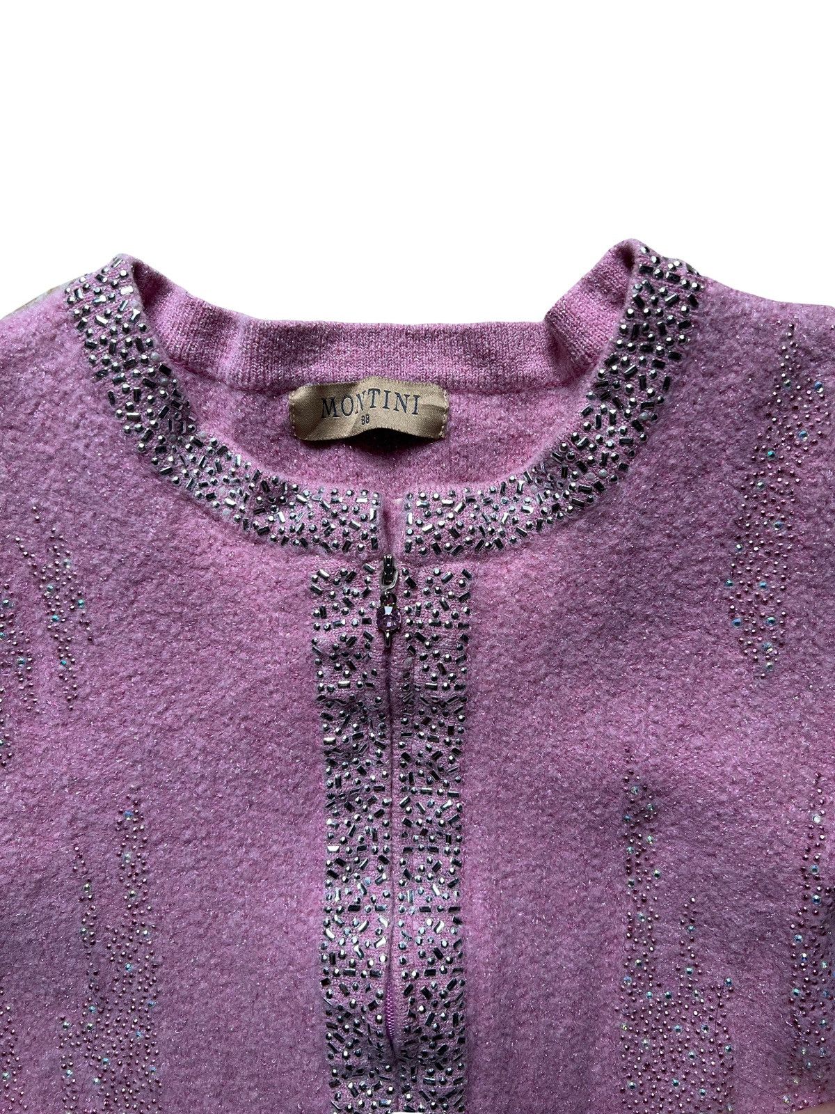 Miu Miu MONTINI pink knit jacket 🎀💗 Size M / US 6-8 / IT 42-44 - 5 Thumbnail