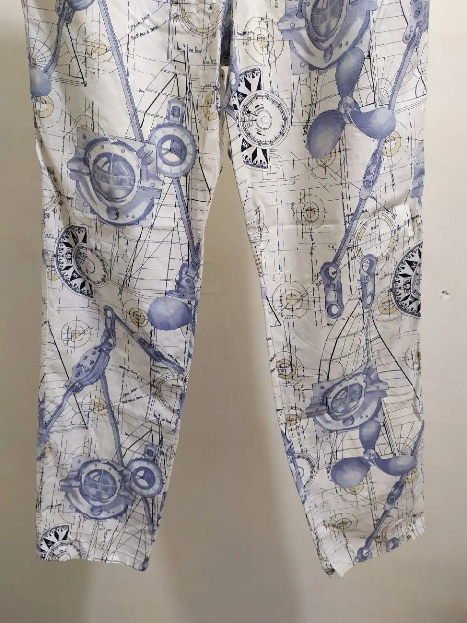 Escada Vintage ESCADA By Margaretha Lev Fullprint Art Pants Size 28" / US 6 / IT 42 - 6 Thumbnail