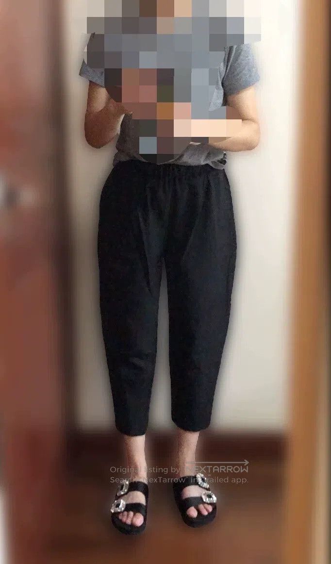Comme des Garcons Comme Des Garcons size S Classic black balloon pants Size 23" - 1 Thumbnail