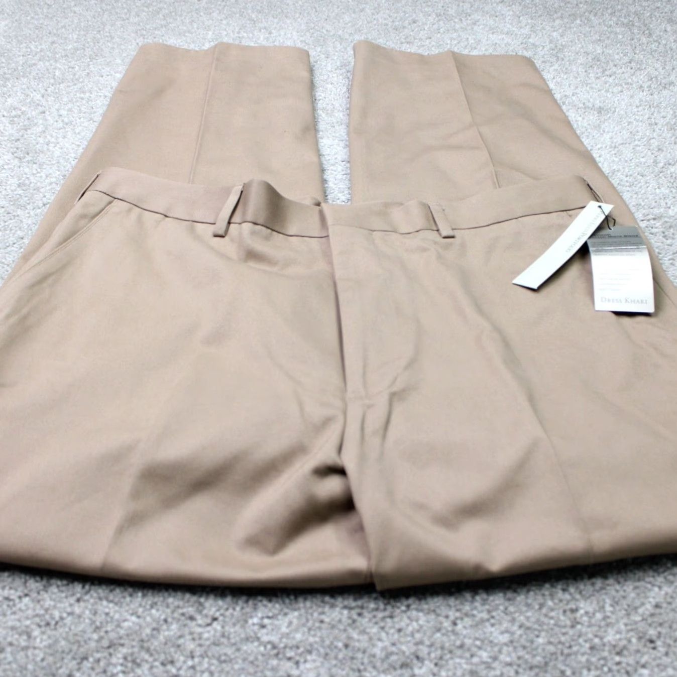 Perry Ellis Perry Ellis Portfolio Pants Men 36x30 Beige Chino Straight Regular Vintage: No N/A Size US 36 / EU 52 - 2 Thumbnail
