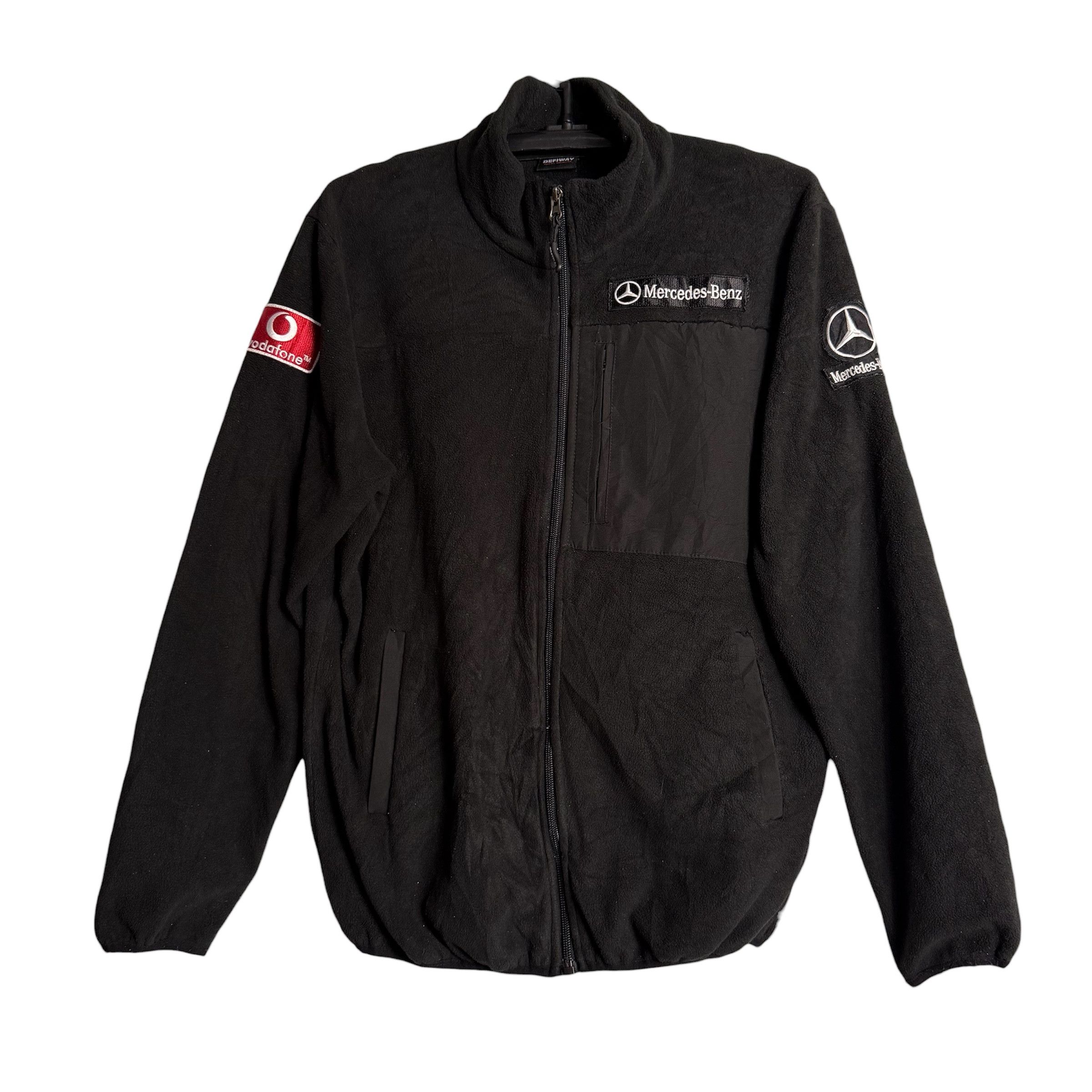 Mercedes-Benz 🔥RARE🔥Vintage Vodafone McLaren Mercedes-Benz Fleece Jacket Size US L / EU 52-54 / 3 - 1 Thumbnail