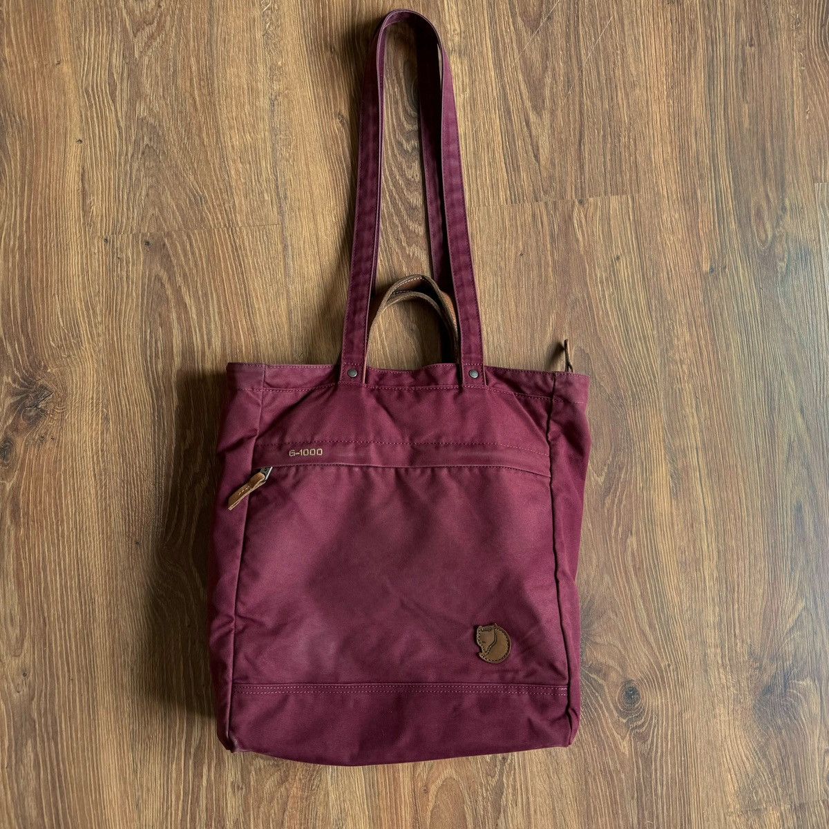 Fjallraven Fjallraven G-1000 Maroon Red Bag Totepack Shoulder Backpack Size ONE SIZE - 1 Thumbnail