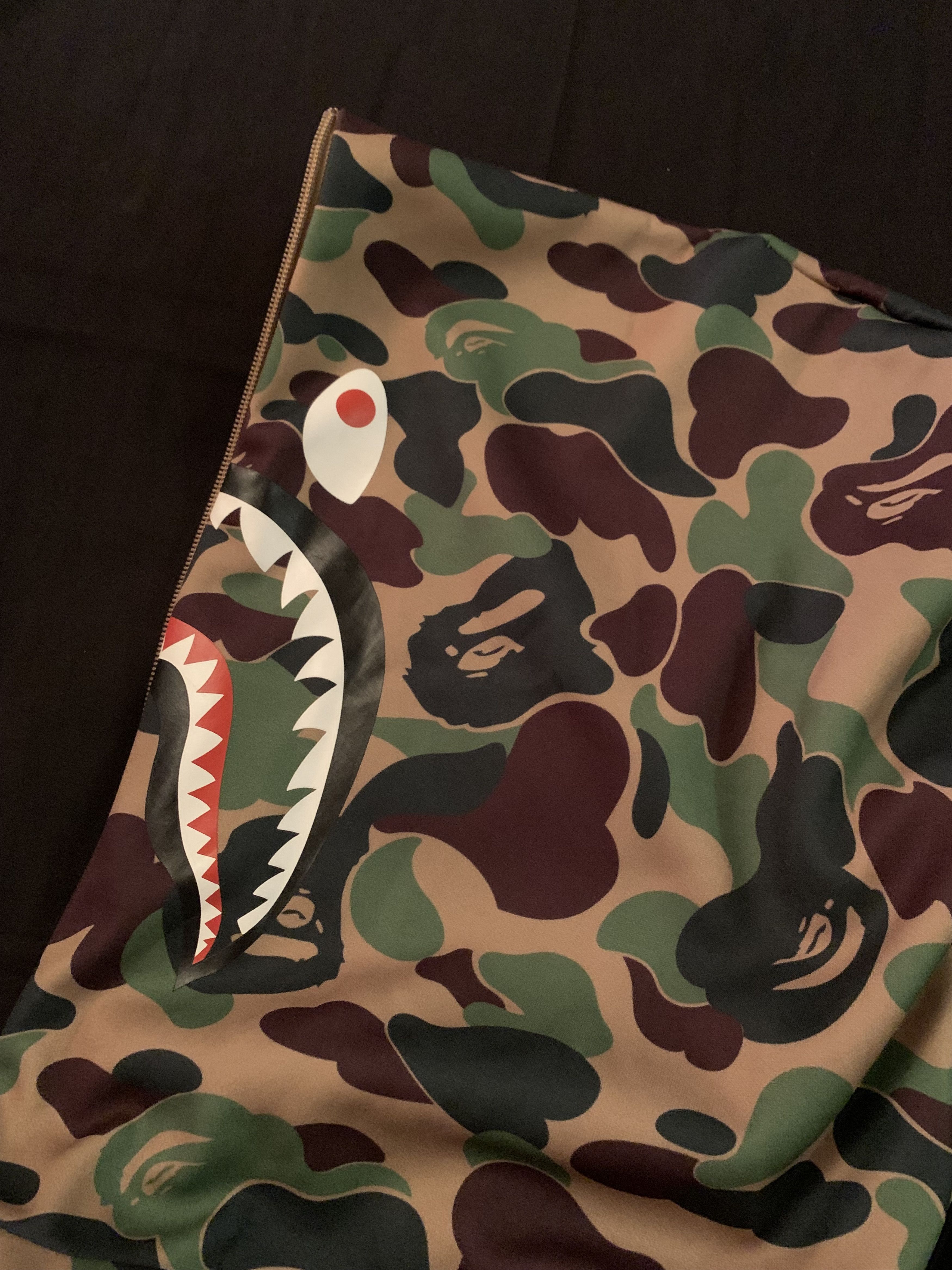 Bape Bape x Adidas Shark Hoodie Size US L / EU 52-54 / 3 - 6 Thumbnail
