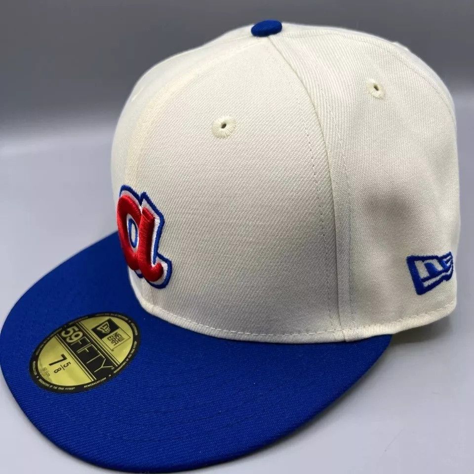 New Era Atlanta Braves Hat Men 7 5/8 White All Star Game Fitted Cap Size ONE SIZE - 3 Thumbnail