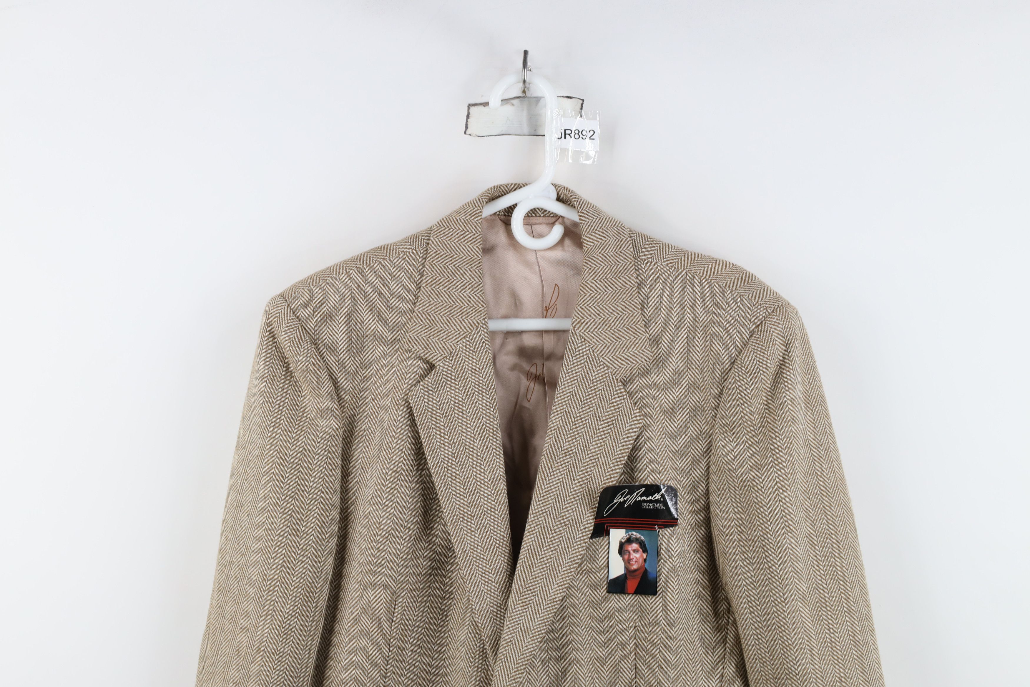 Vintage Deadstock Vintage 70s 80s Streetwear Blazer Suit Jacket Size US XXL / EU 58 / 5 - 2 Thumbnail