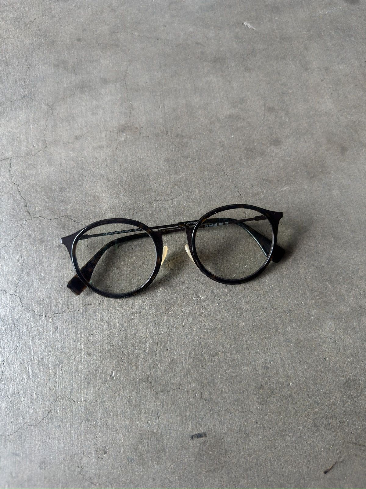 Fendi Fendi Full Rim Oval Demo Lens Glasses Size ONE SIZE - 1 Thumbnail